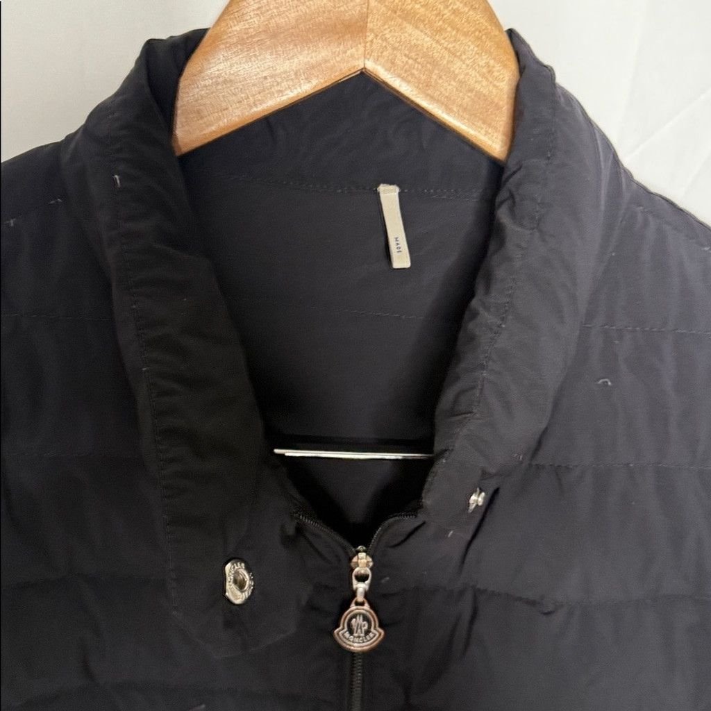 Moncler Moncler Lans quilted down puffer high collar black jacket S Size S / US 4 / IT 40 - 4 Thumbnail