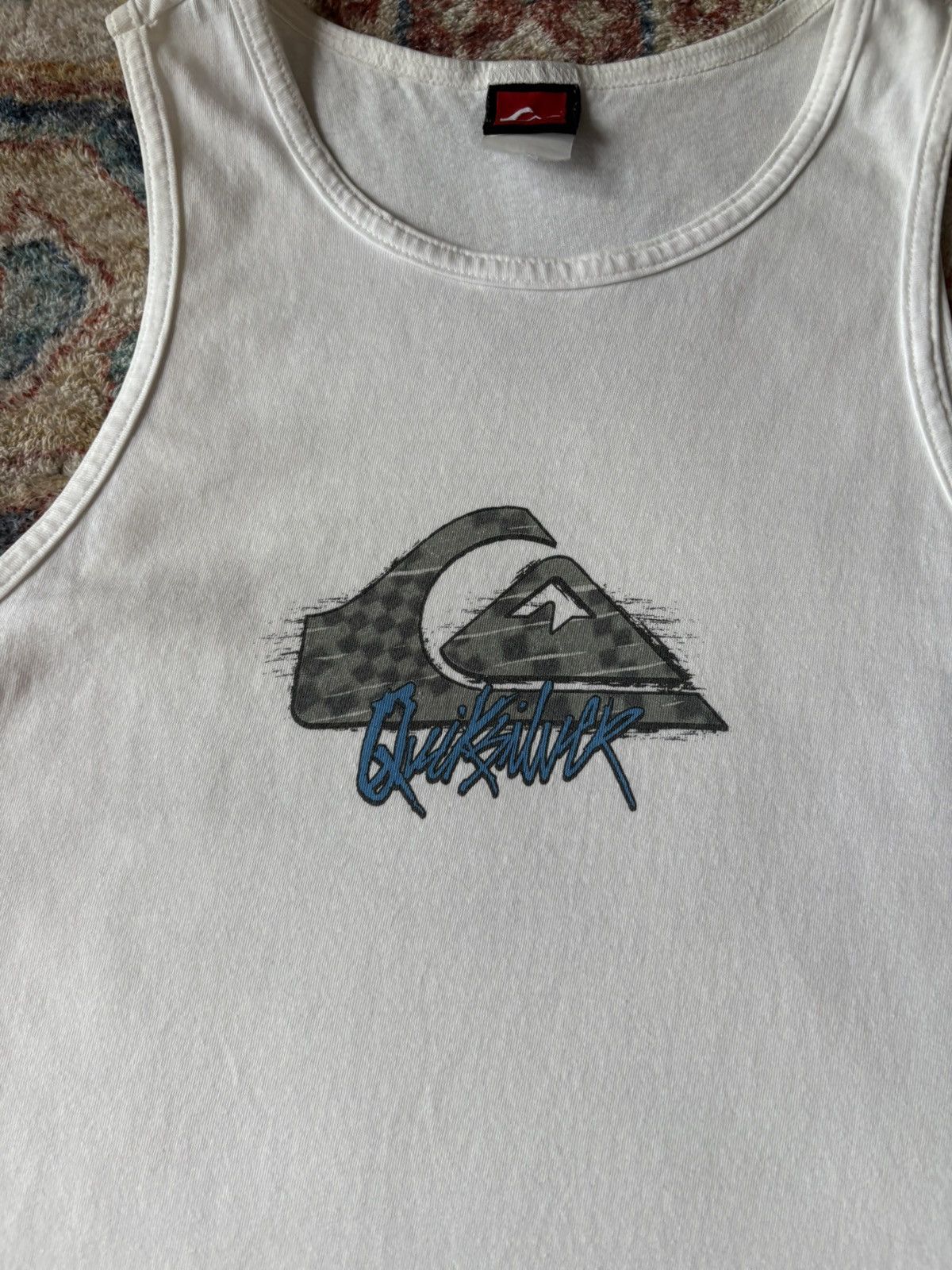 Quiksilver Vintage Quiksilver Logo Tank Top Large Size US L / EU 52-54 / 3 - 4 Thumbnail