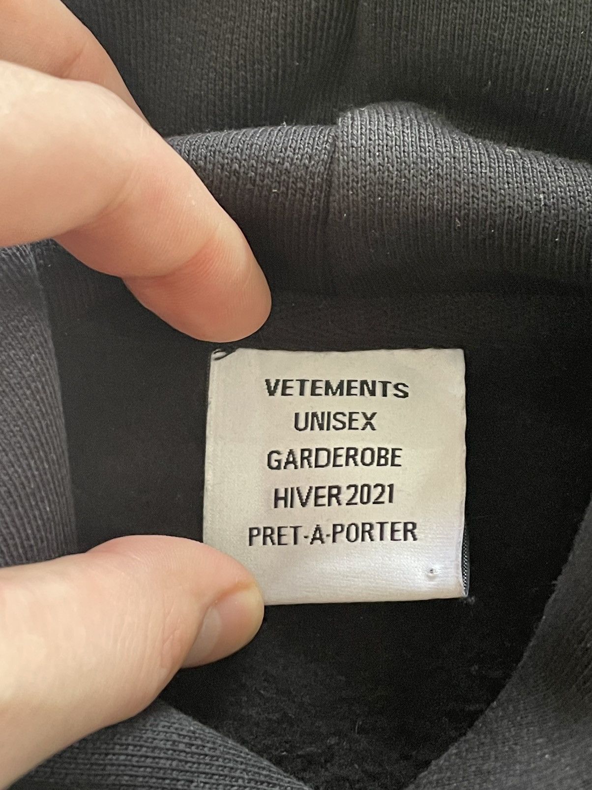 Vetements Vetements Oversized Hoodie Size US S / EU 44-46 / 1 - 6 Thumbnail