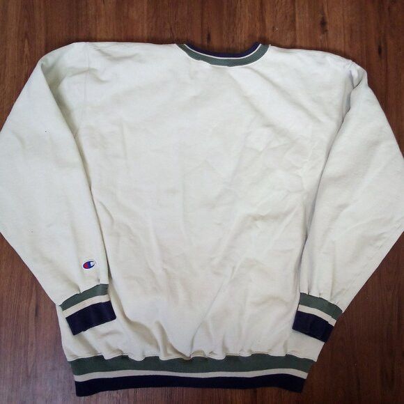 Champion Vintage 90s Champion Spell Out Crewneck Sweatshirt Size US XXL / EU 58 / 5 - 5 Thumbnail