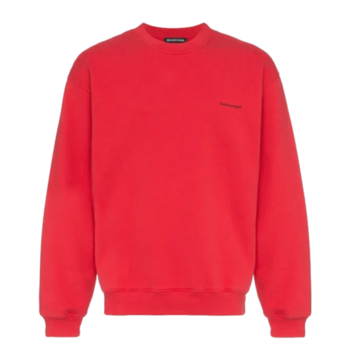 Balenciaga Balenciaga Logo Print Pullover Sweatshirt Size US M / EU 48-50 / 2 - 1 Thumbnail