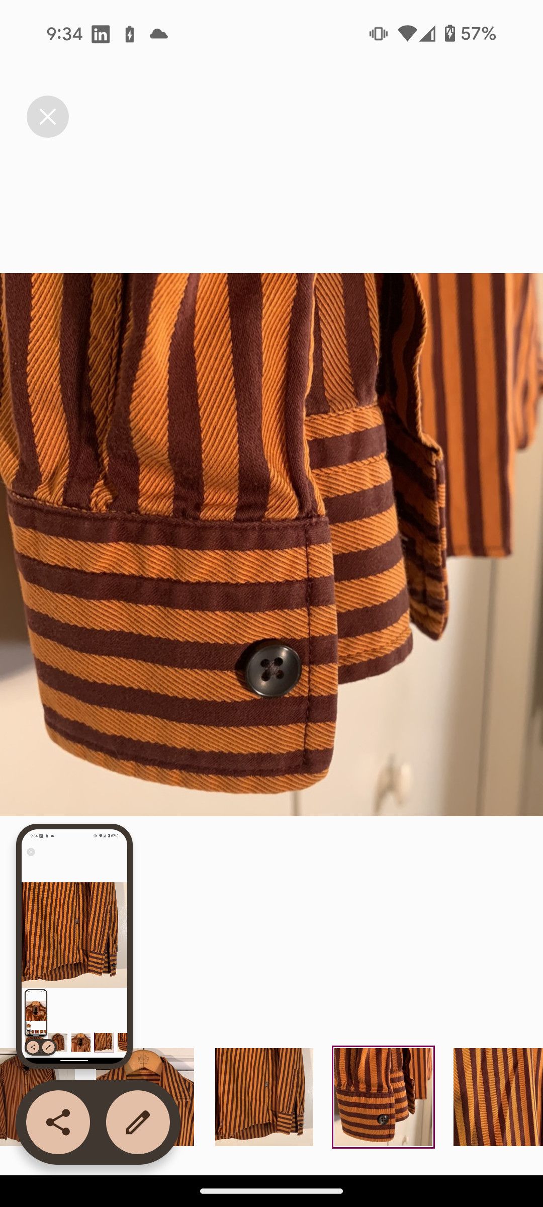 Hugo Boss Hugo Boss Sport Shirt Size US L / EU 52-54 / 3 - 4 Thumbnail