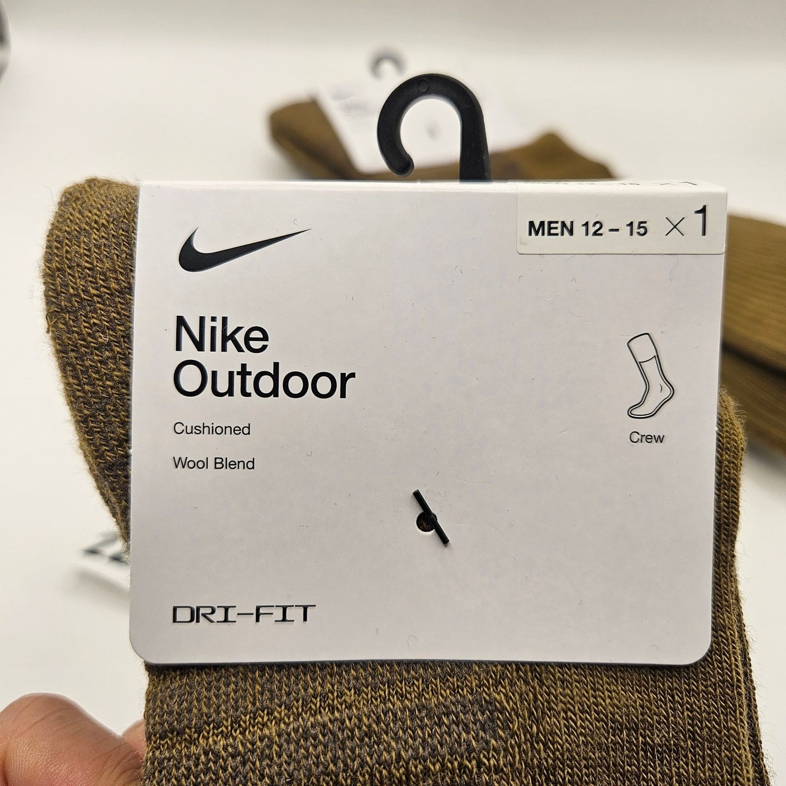 Nike NIKE OUTDOOR MEN'S XL GREEN DQ6450-300 HIKING CAMPING 12-15 Size ONE SIZE - 2 Thumbnail