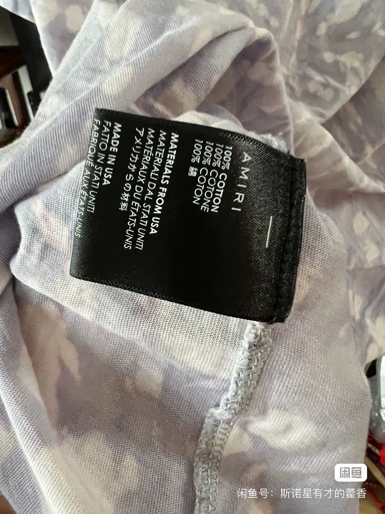 Amiri Amiri bear short sleeve Size US XS / EU 42 / 0 - 5 Thumbnail