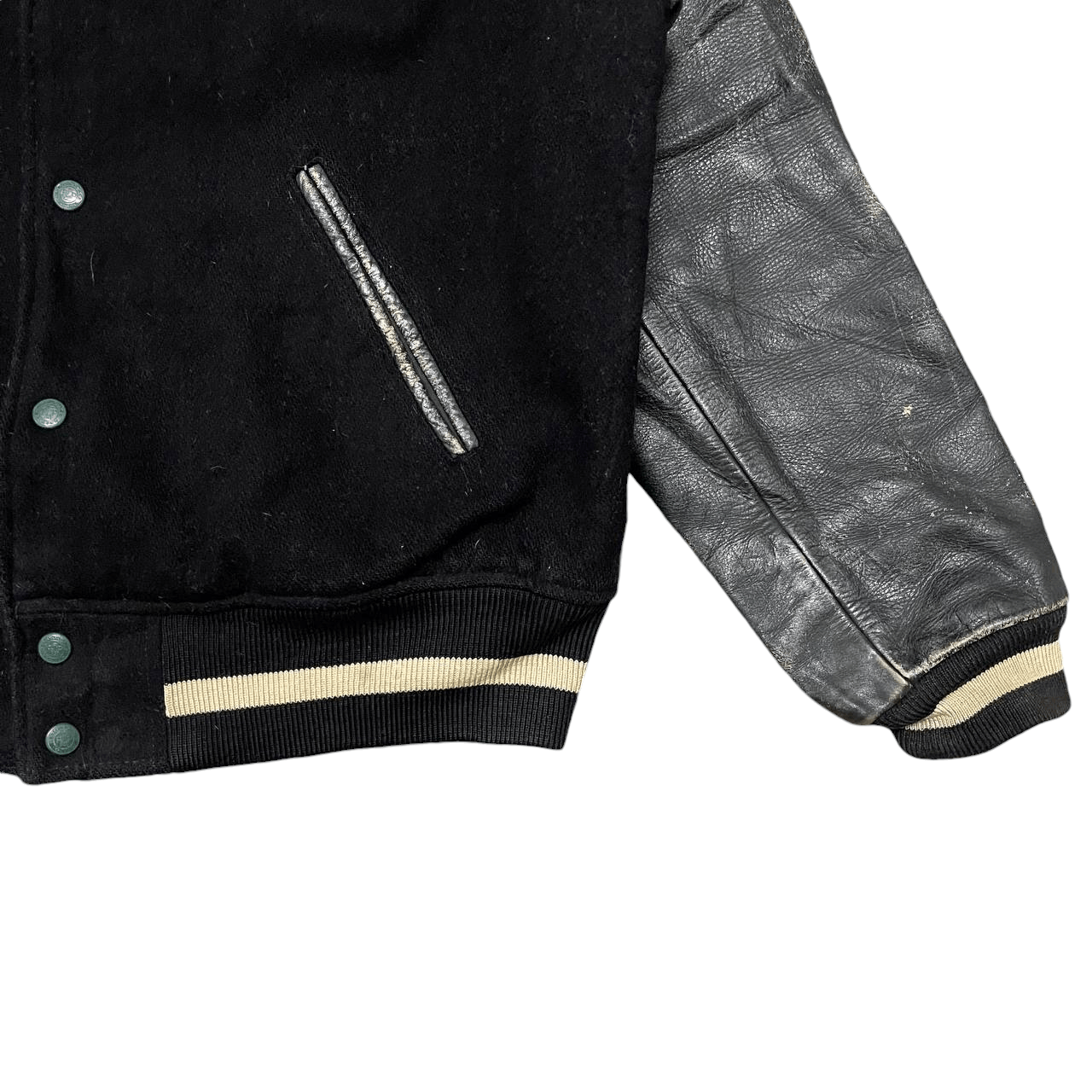 PPFM Vintage 90's PPFM Peyton Place For Men Varsity Jacket Size US M / EU 48-50 / 2 - 8 Thumbnail
