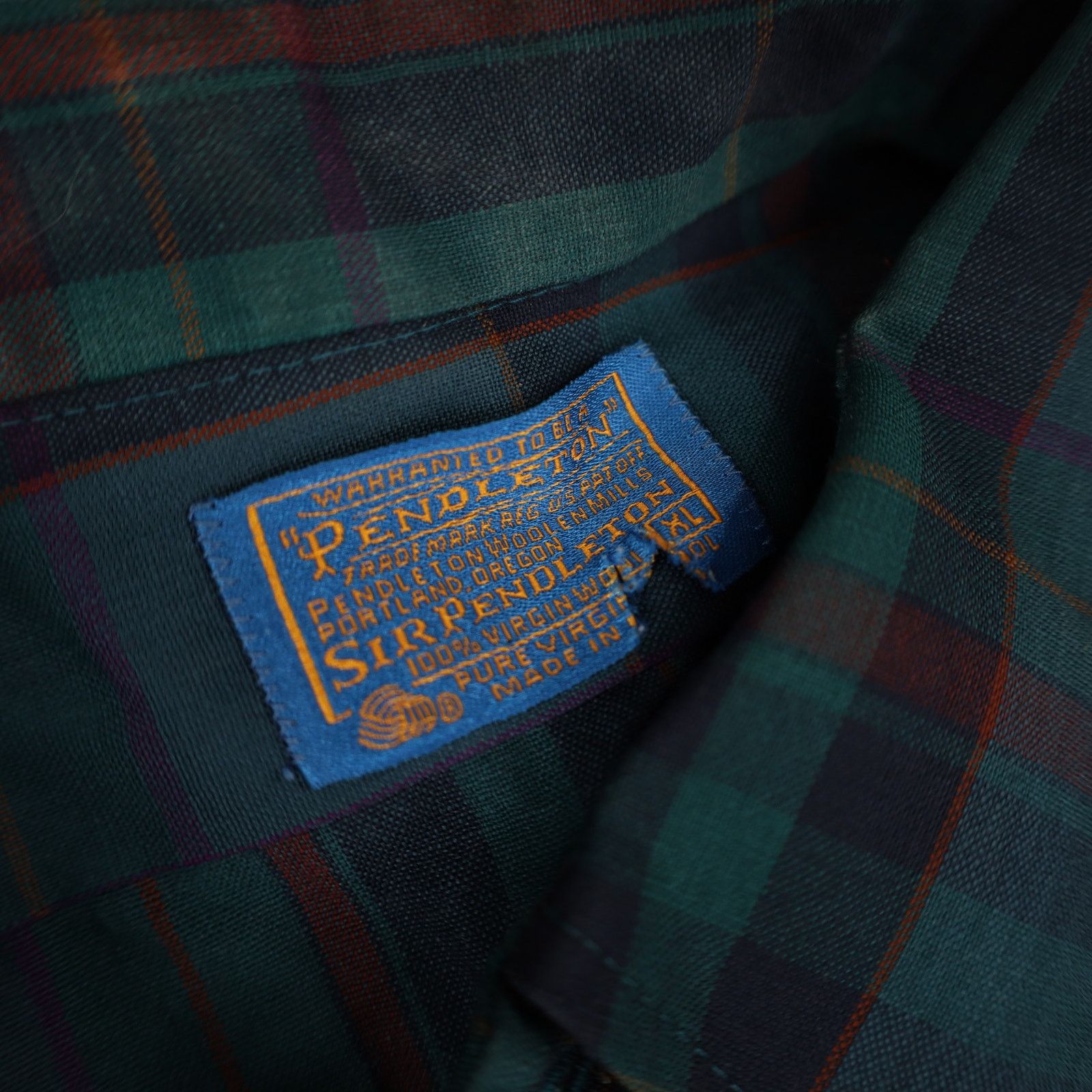 Pendleton × Vintage True Vintage Pendleton Sir Pendleton Fine Wool Dress Shirt Size US XL / EU 56 / 4 - 6 Thumbnail