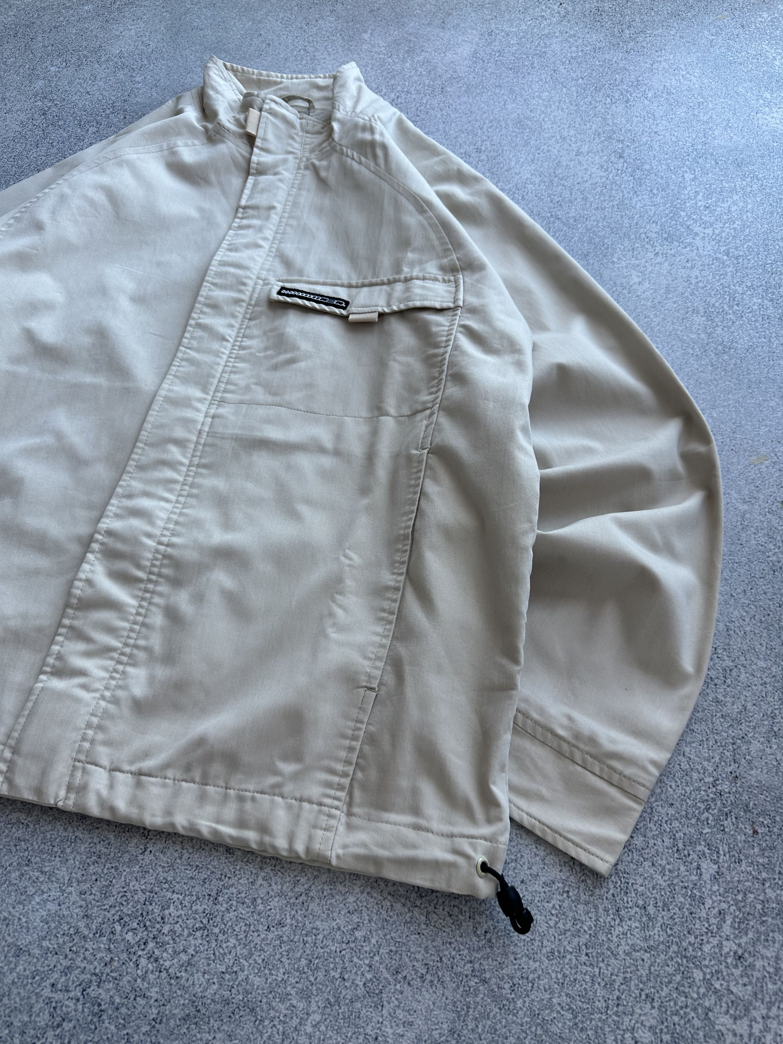 Nike × Vintage Nike Beige Vintage Heavy Cotton Classic Jacket Size US M / EU 48-50 / 2 - 5 Thumbnail