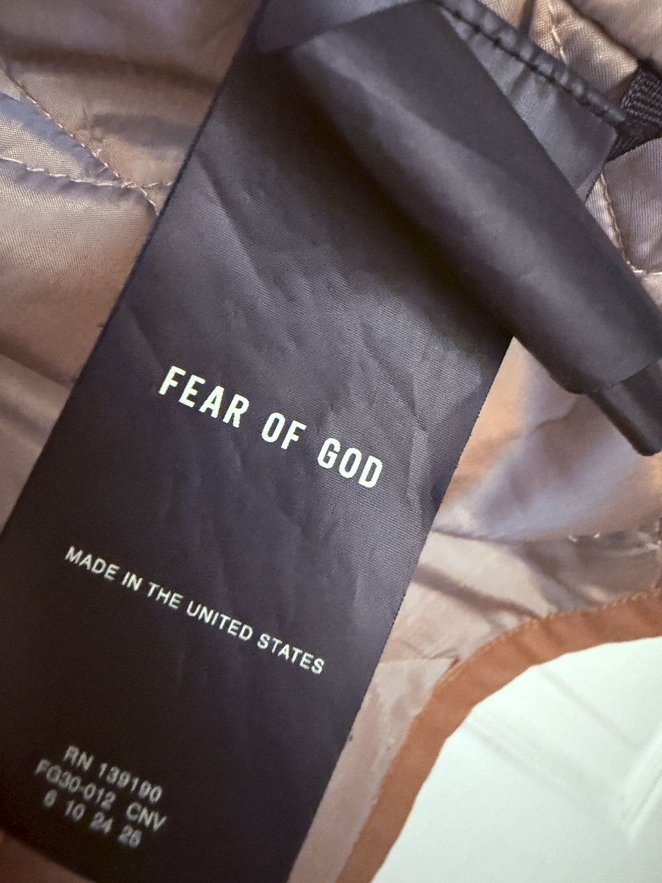 Fear of God Fear of God Canvas Jacket Size US M / EU 48-50 / 2 - 3 Thumbnail