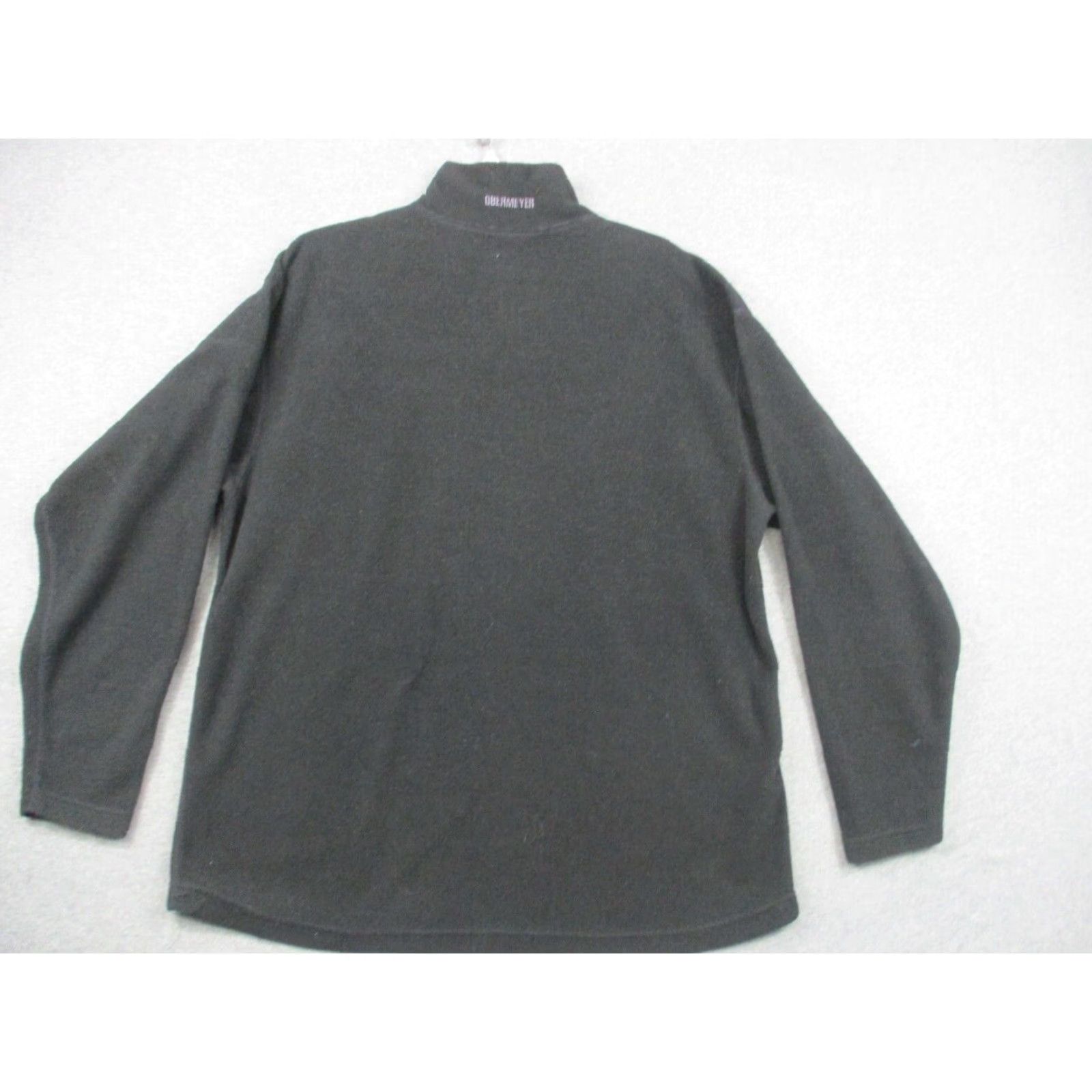 Obermeyer VINTAGE Obermeyer Fleece 1/4 Zip Pullover Ski XL Black Mens USA Size US XL / EU 56 / 4 - 3 Thumbnail