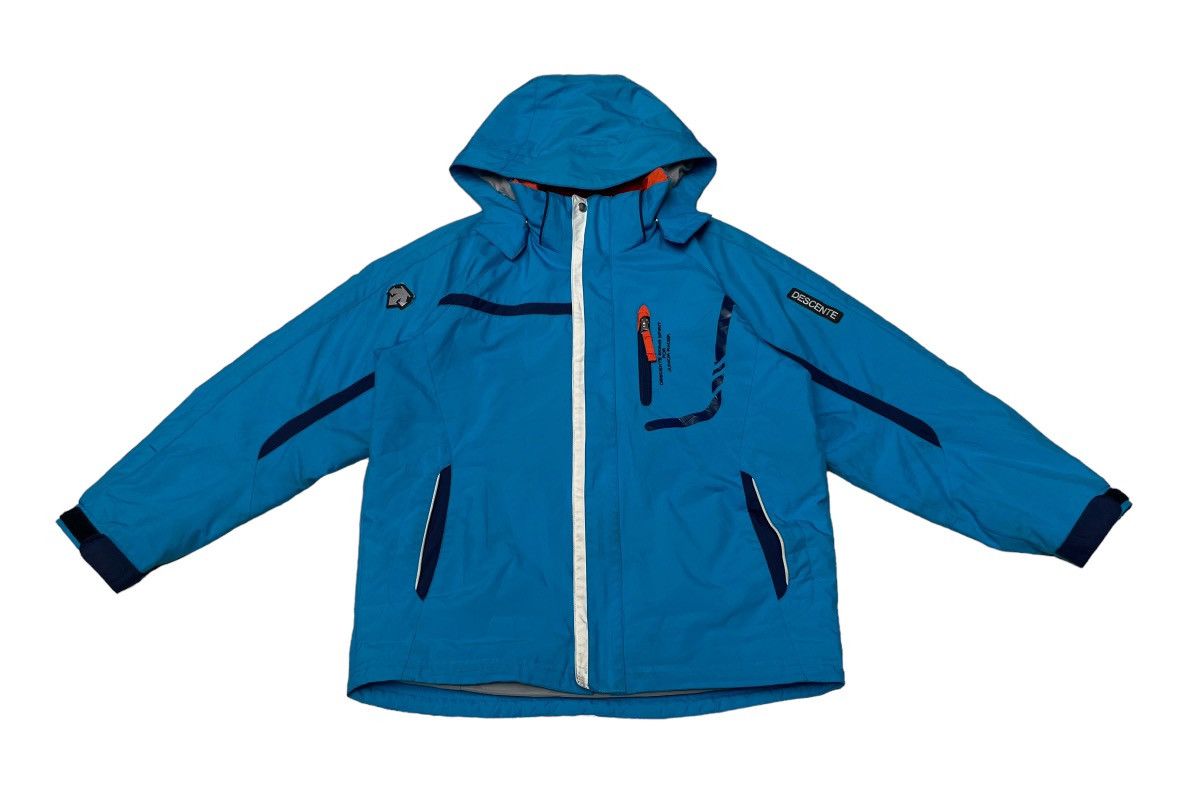 Descente × Vintage Vintage Brand Descente Heat Navy Ski Jacket 1990s Size US S / EU 44-46 / 1 - 1 Thumbnail