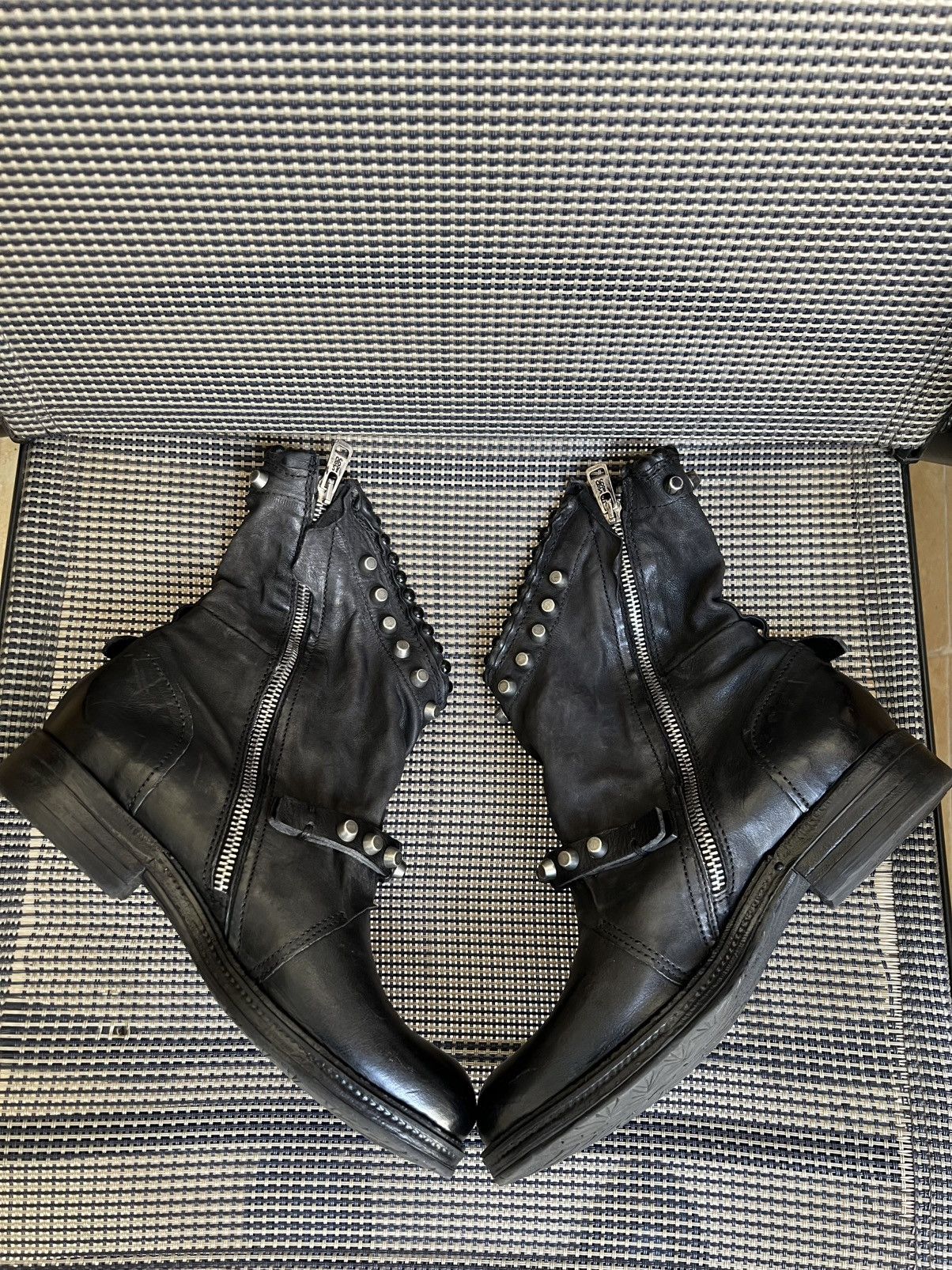A.S.98 A.S.98 Vianne black studded boots Size US 5.5 / EU 38 - 8 Thumbnail