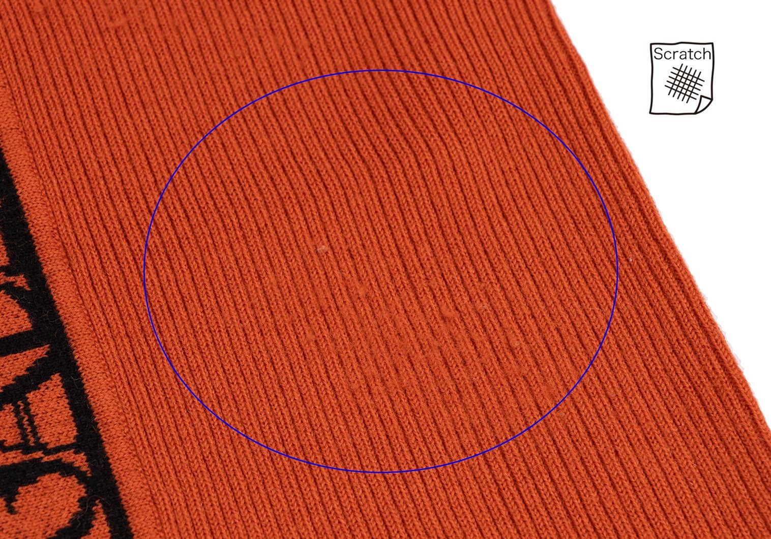 Jean Paul Gaultier Logo Line Driver's Knit in Orange, Size 48 Size US M / EU 48-50 / 2 - 7 Thumbnail