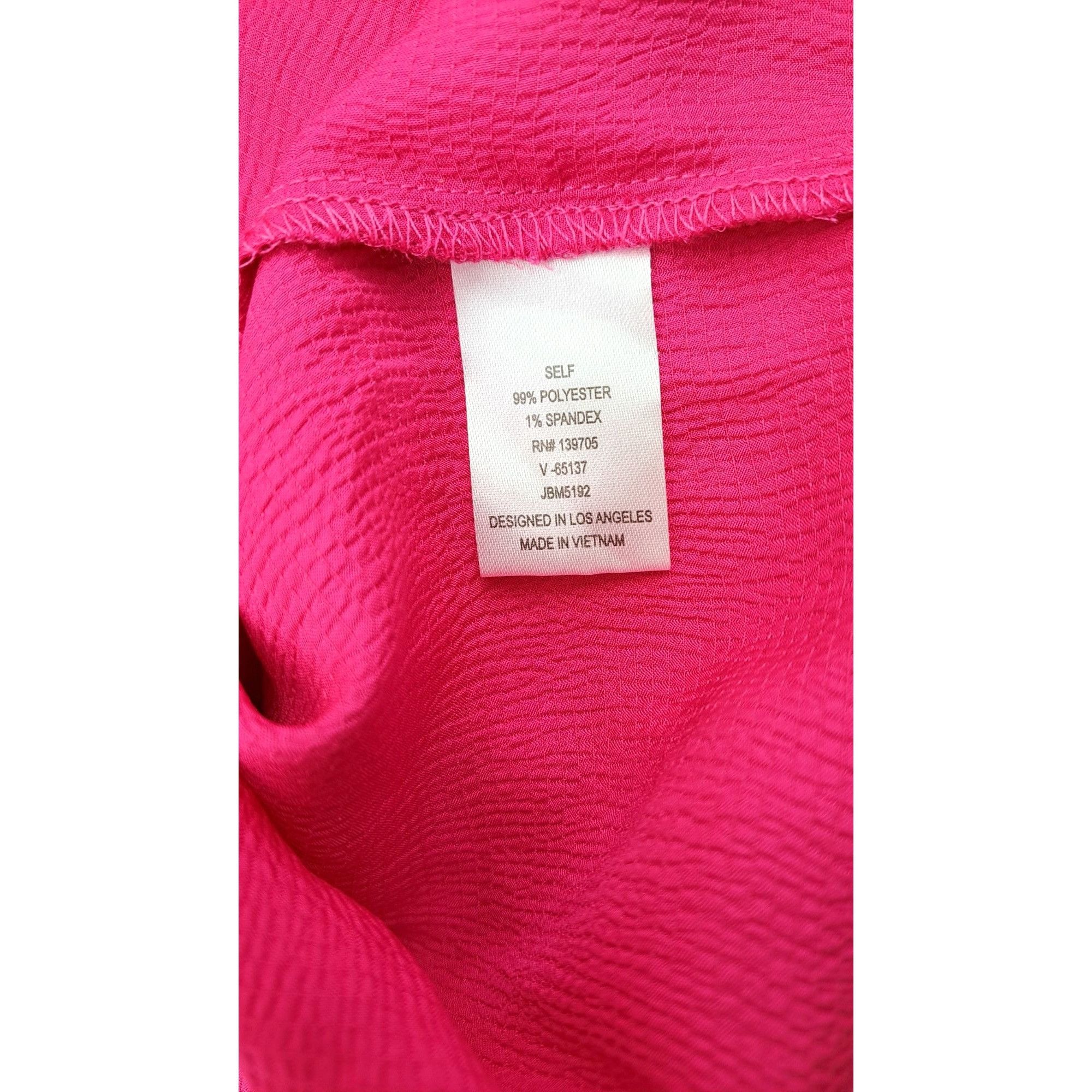 Other Emerald Sundae Pink Long Sleeve Mini Dress With Tie Waist Size M / US 6-8 / IT 42-44 - 3 Thumbnail