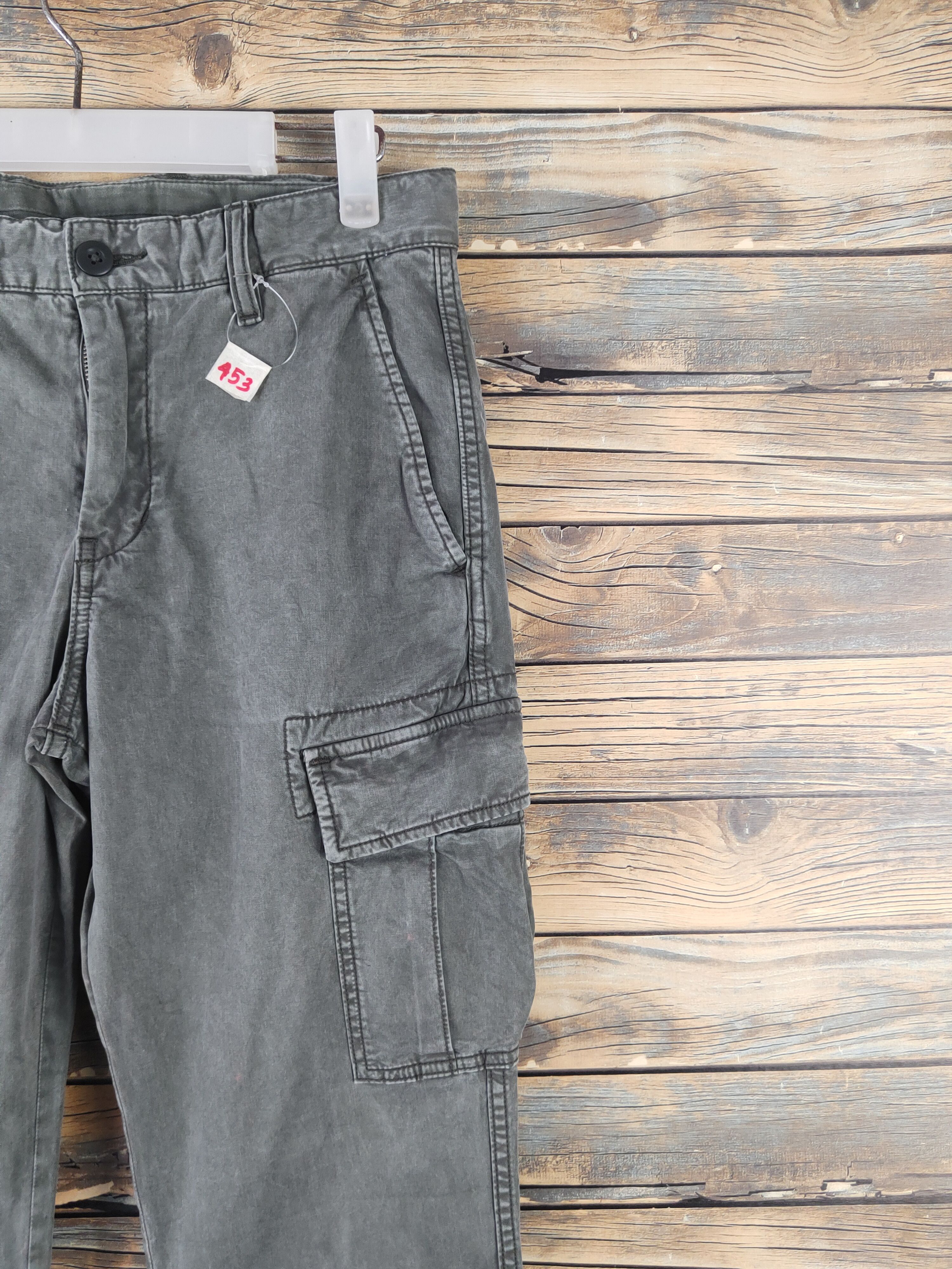 Japanese Brand DL Uniqlo Green Multipocket Tactical Cargo Pants #543 Size US 30 / EU 46 - 5 Thumbnail