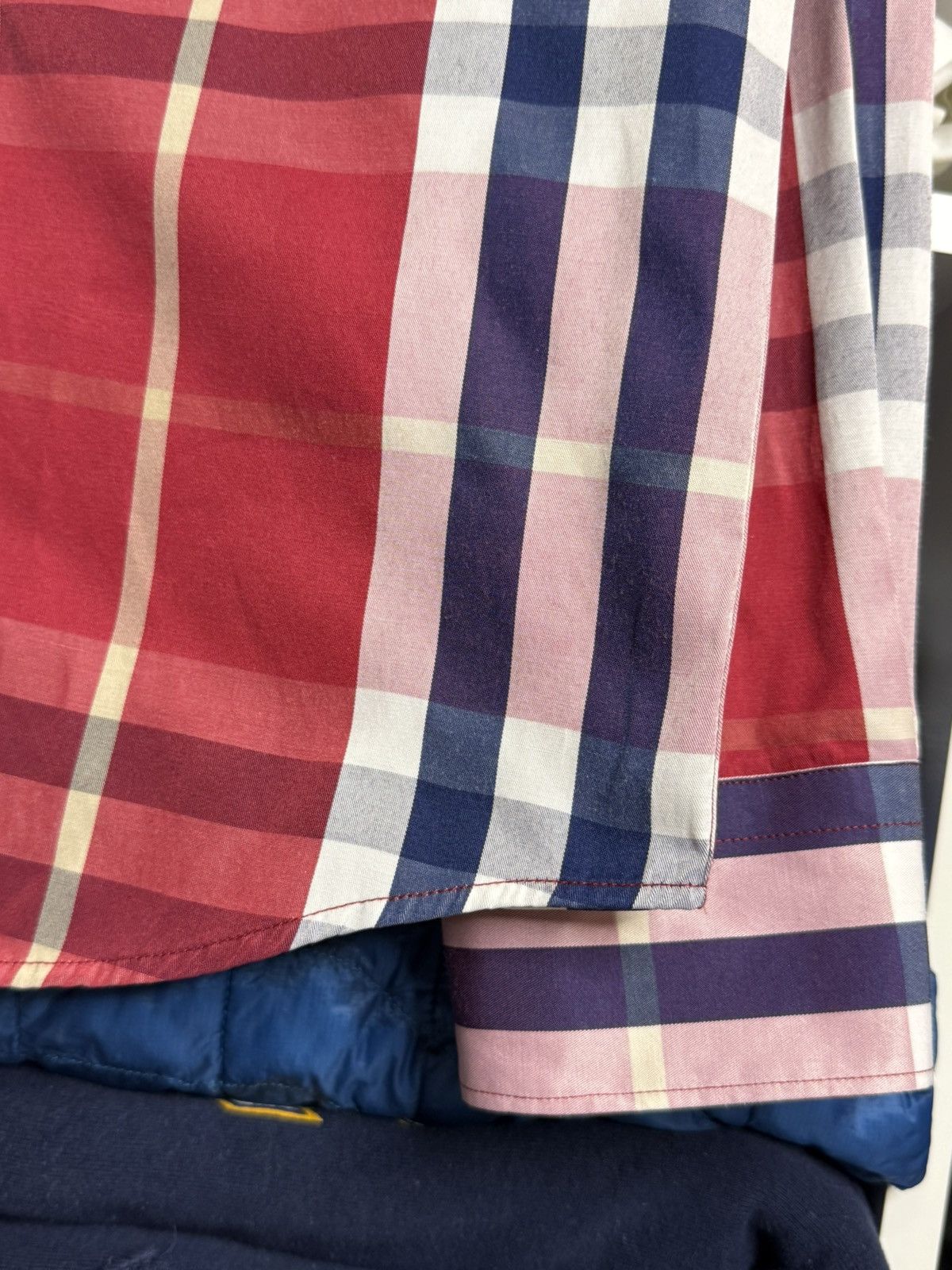 Burberry Burberry Check Pattern Shirt size M Size 48R - 7 Thumbnail