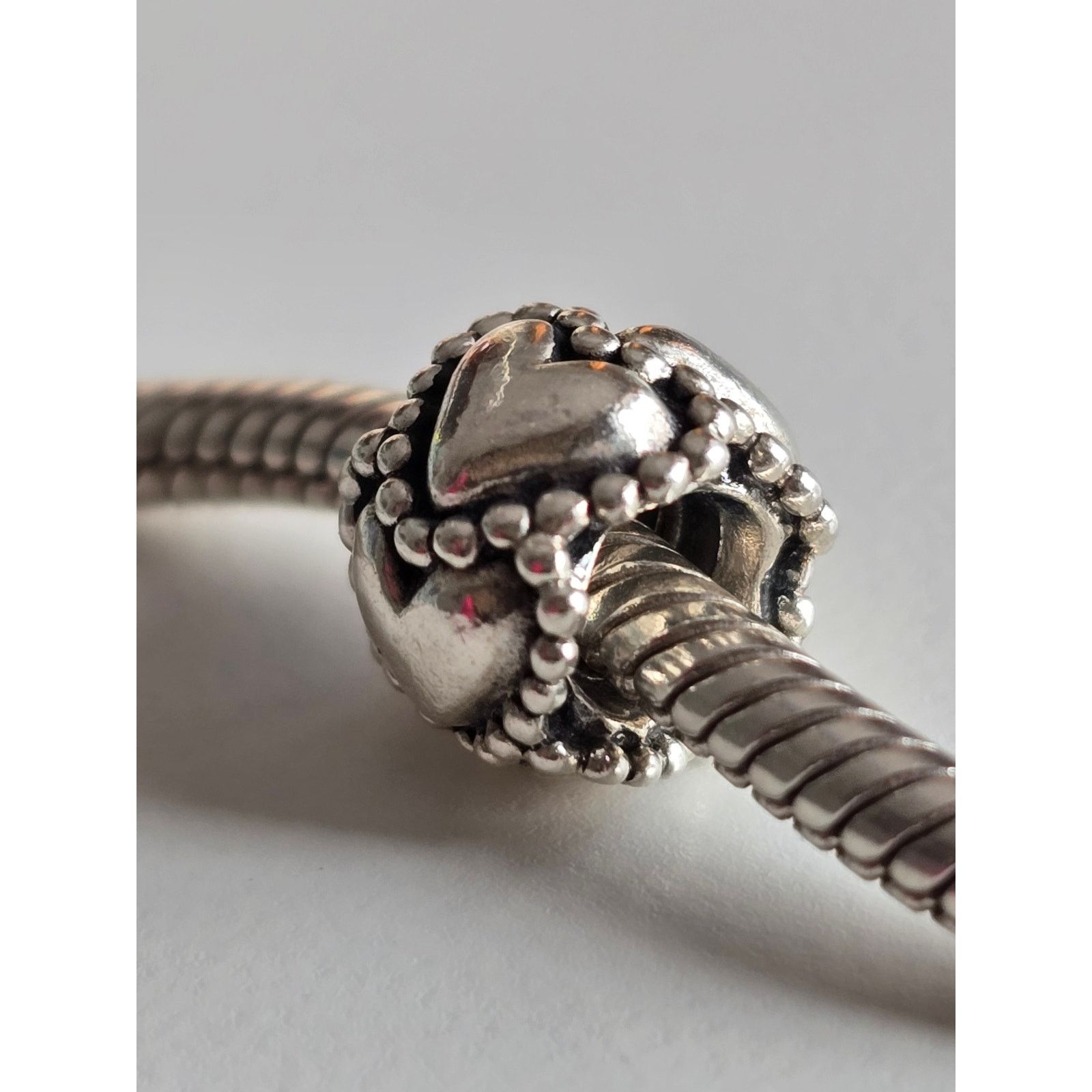 pandora Pandora Everlasting Love Sterling Silver Bead 790448 Size ONE SIZE - 2 Thumbnail