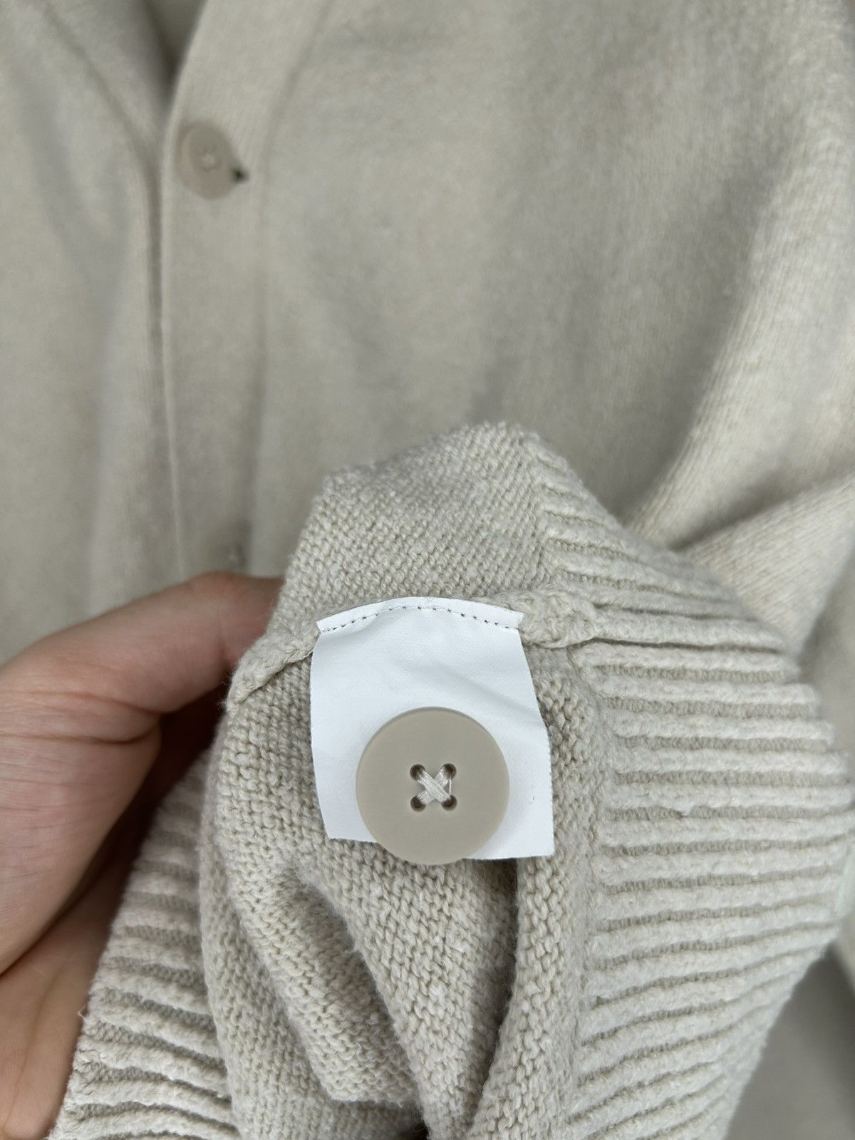 Lululemon Lululemon Merino Wool Blend Cream Cardigan Size US XL / EU 56 / 4 - 8 Thumbnail