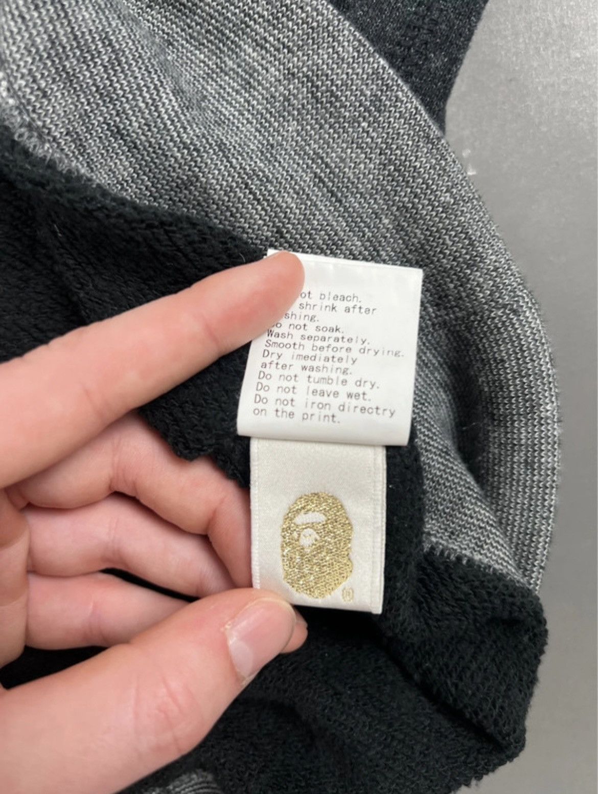 Bape Bape Zip Hoodie (L) A Bathing Ape Hoodie Size US L / EU 52-54 / 3 - 5 Thumbnail