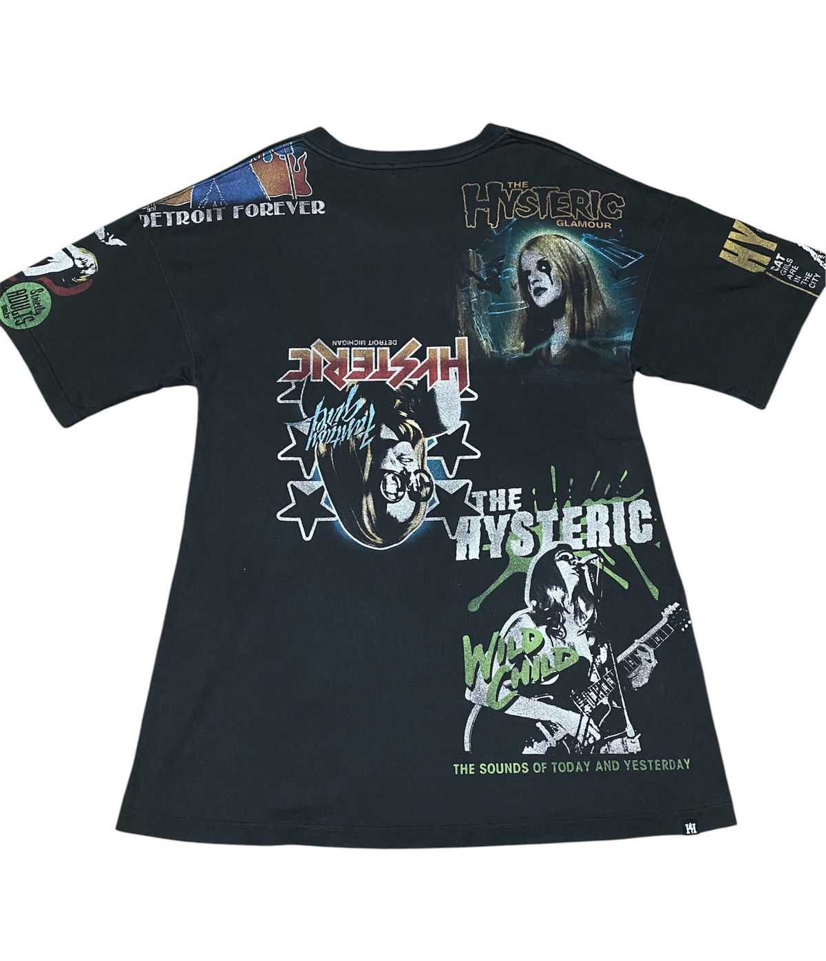 Hysteric Glamour Hysteric Glamour Monster Of Rock Metal Full Print T Shirt Size US L / EU 52-54 / 3 - 2 Thumbnail