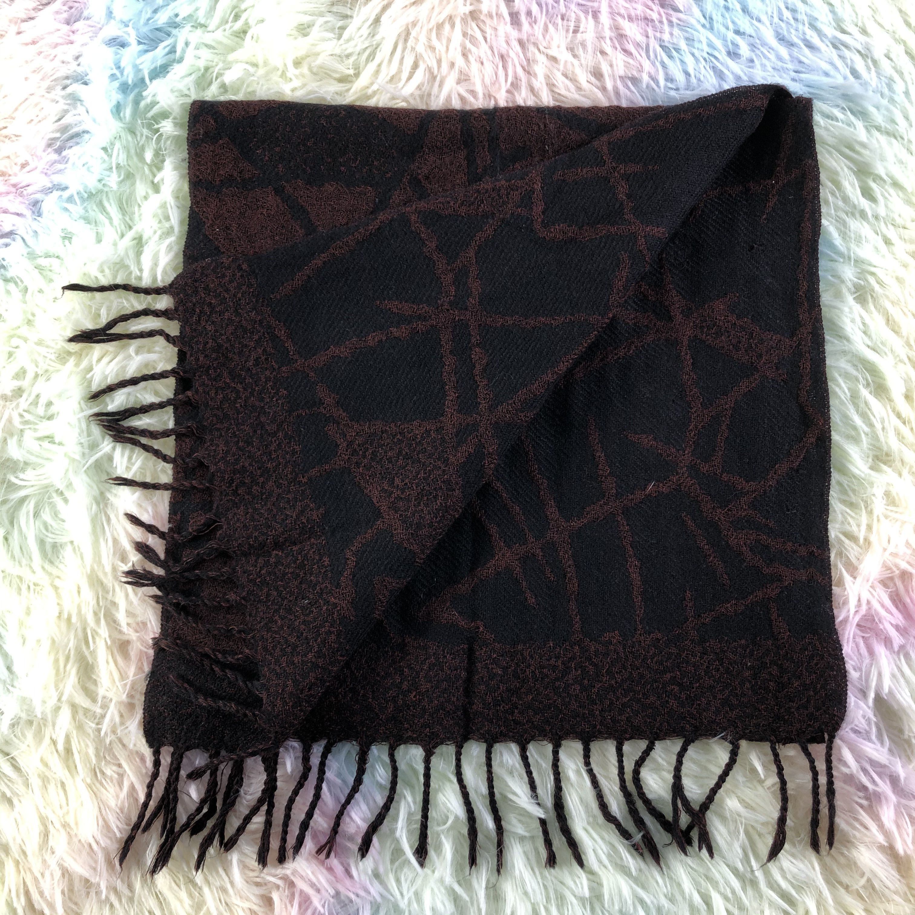 Mr. Junko × Vintage Mr. Junko Scarf / Muffler / Neckwear - KM394 Size ONE SIZE - 3 Thumbnail