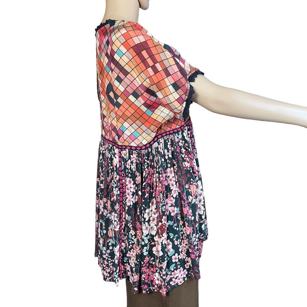 Anthropologie Anthropologie Sidonie Embroidered Swing Tunic Size S Size S / US 4 / IT 40 - 4 Thumbnail