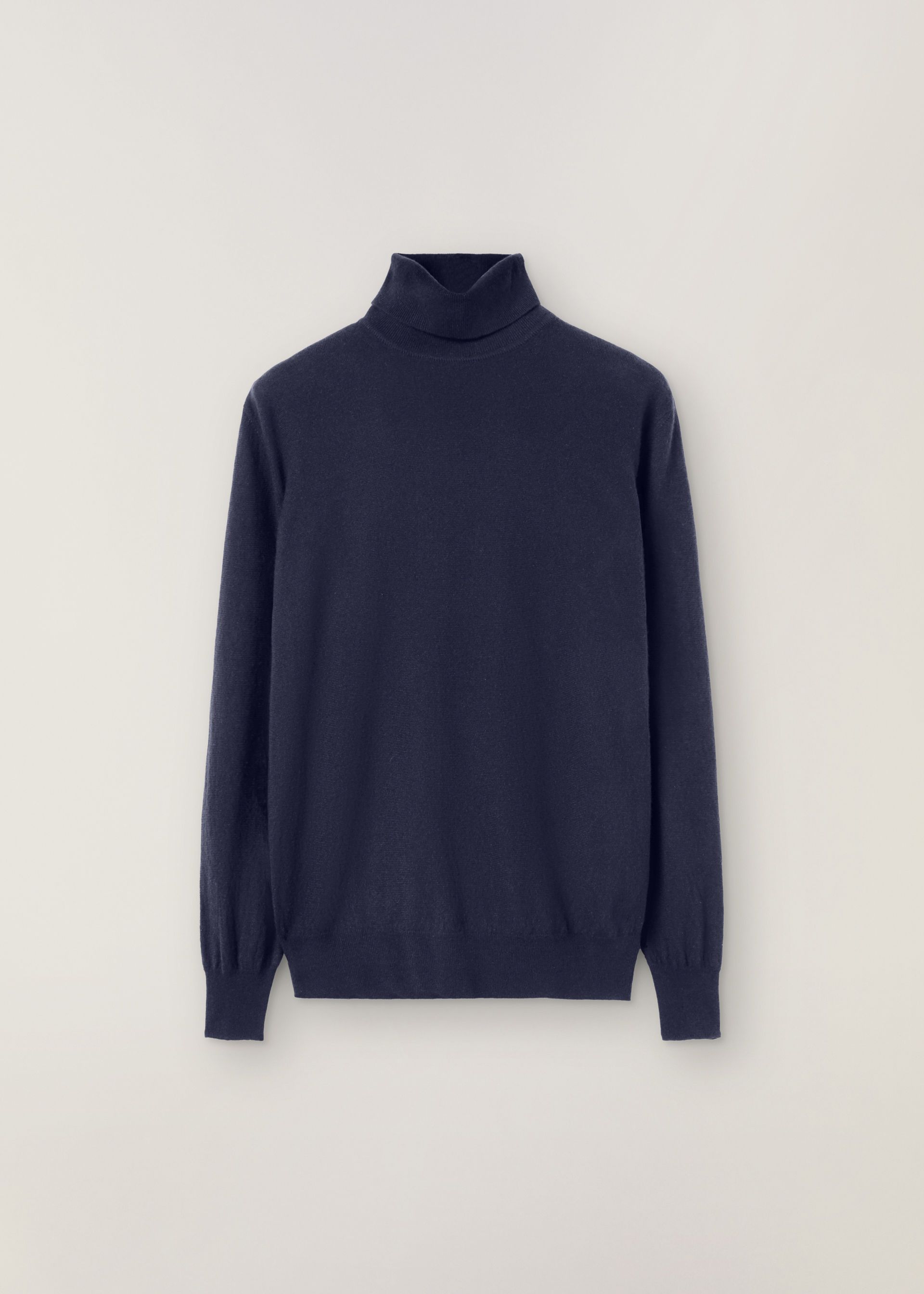 Loro Piana Turtleneck In Navy Blue Baby Cashmere Size US M / EU 48-50 / 2 - 1 Thumbnail