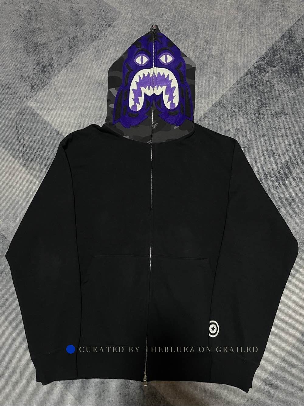 Bape Tiger Print Full Zip Hoodie Size US L / EU 52-54 / 3 - 1 Thumbnail