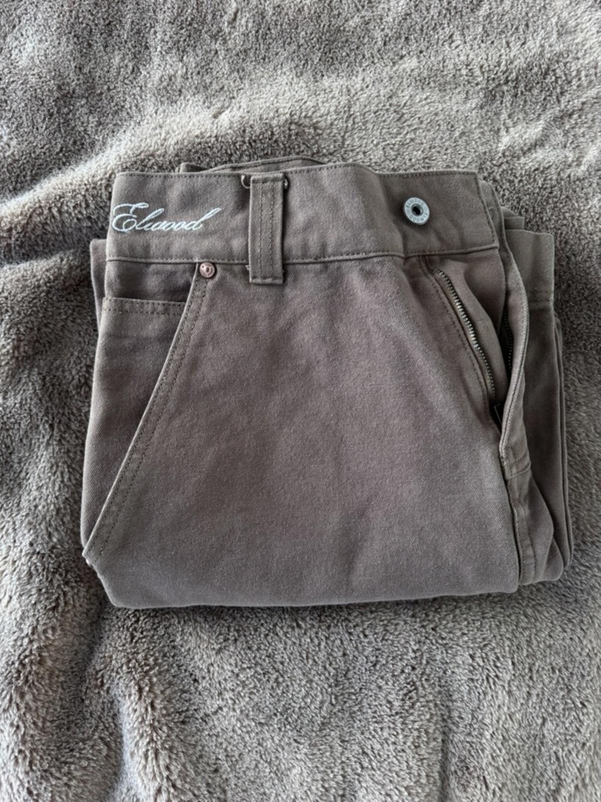Elwood Elwood Brown Casual Work Pants Size US 32 / EU 48 - 1 Thumbnail