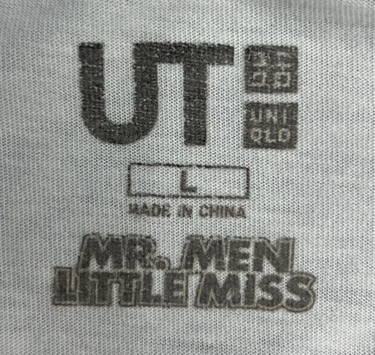 Uniqlo × Vintage VINTAGE UNIQLO MR.MEN LITTLE MISS SHIRT Size US L / EU 52-54 / 3 - 7 Thumbnail