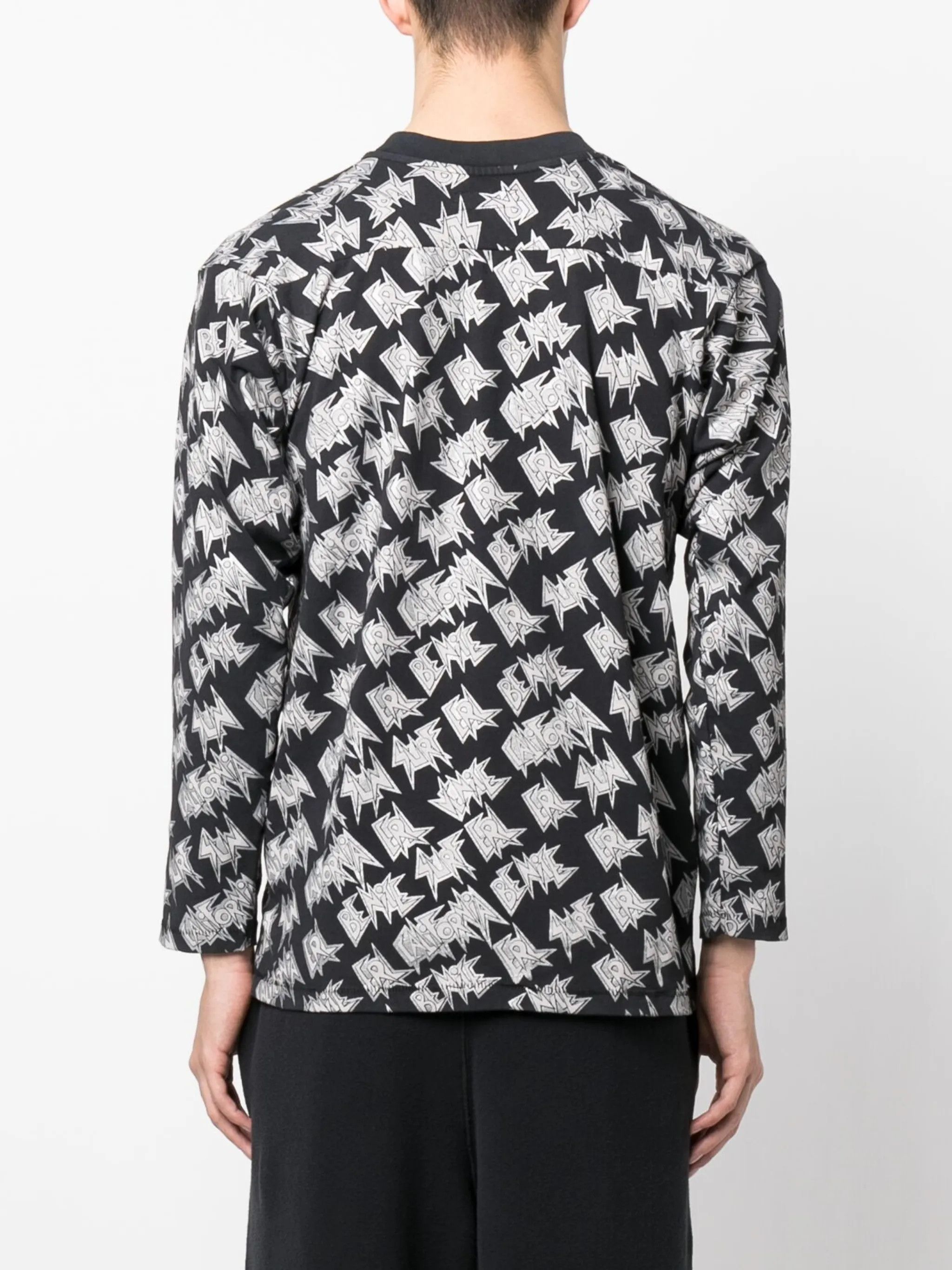 ERL o1y0125 T-Shirt in Black/White Size US M / EU 48-50 / 2 - 3 Thumbnail