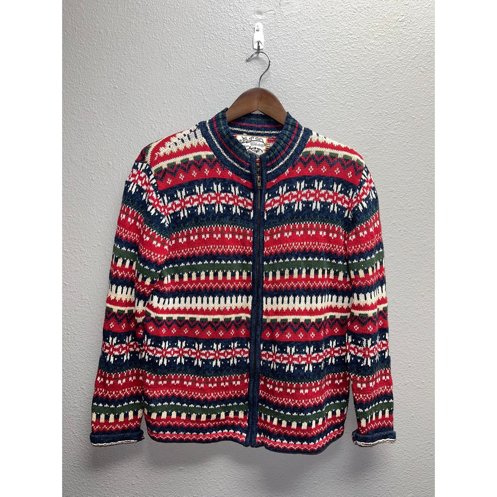 JH Collectibles Womens Heirloom Collectibles Sweater Multicolor Full Zip S Size US S / EU 44-46 / 1 - 1 Thumbnail