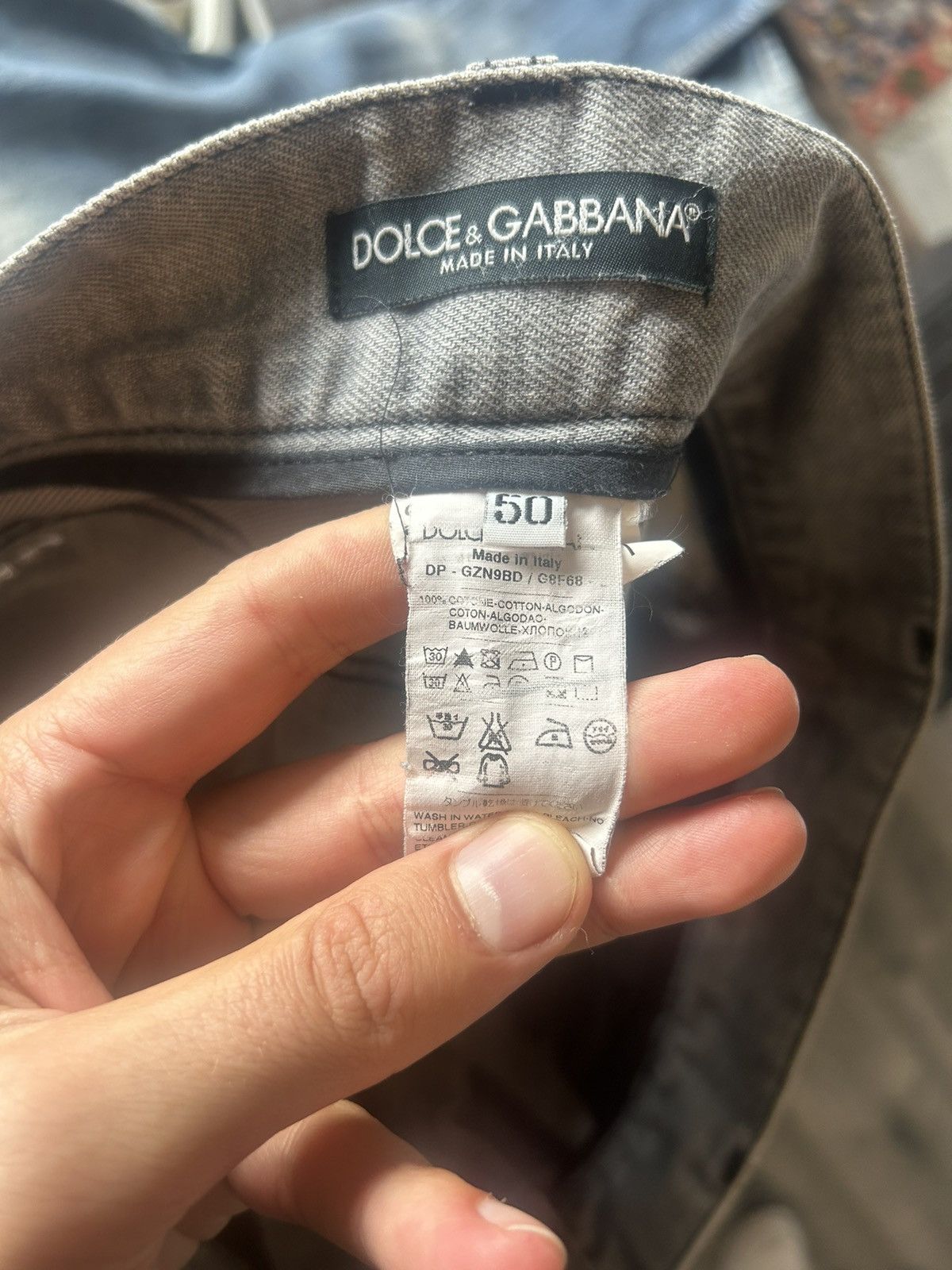 Dolce & Gabbana Boro Stitching Distressed Jeans Size US 34 / EU 50 - 16 Thumbnail