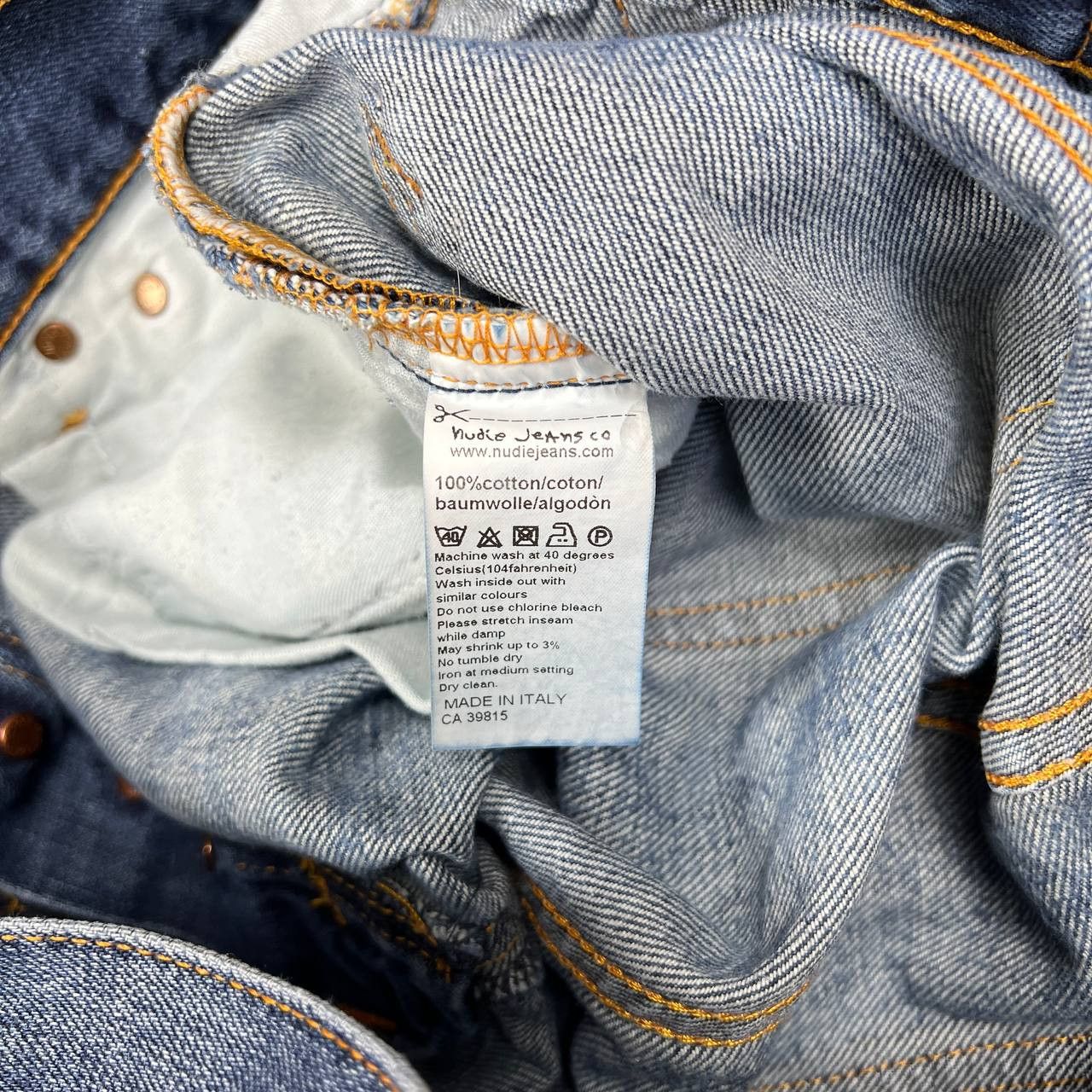 Nudie Jeans × Vintage NUDIE JEANS Denim Pants W 30 L 32 Size US 30 / EU 46 - 16 Thumbnail