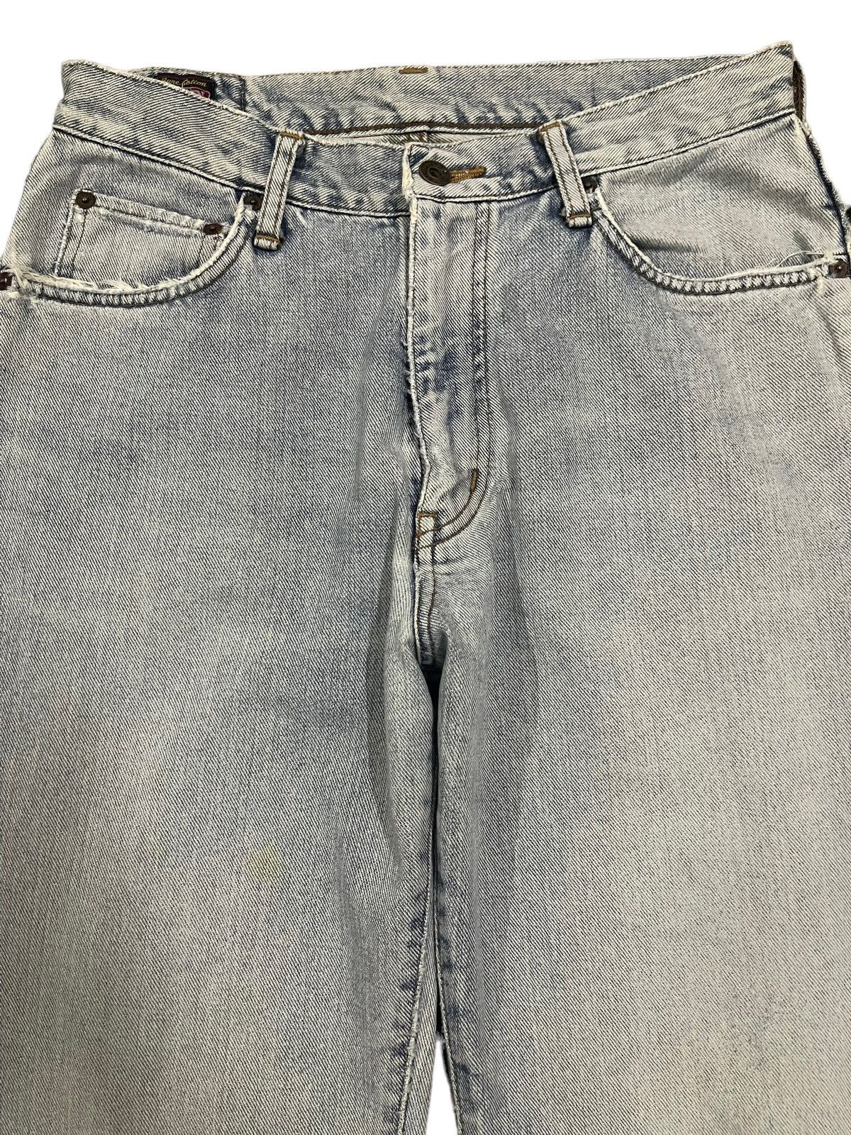 Edwin Vintage Edwin Classic Blue Wash Distress Baggy Jeans Size US 29 - 2 Thumbnail