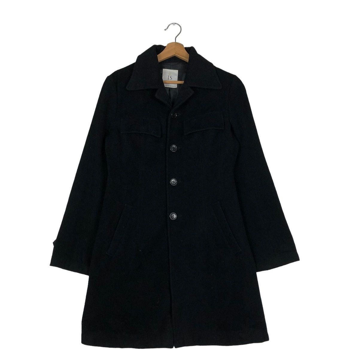 Issey Miyake 🔥VINTAGE WOOL JACKET IS SUNAO KUWAHARA DOUBLE COLLAR Size US M / EU 48-50 / 2 - 1 Thumbnail