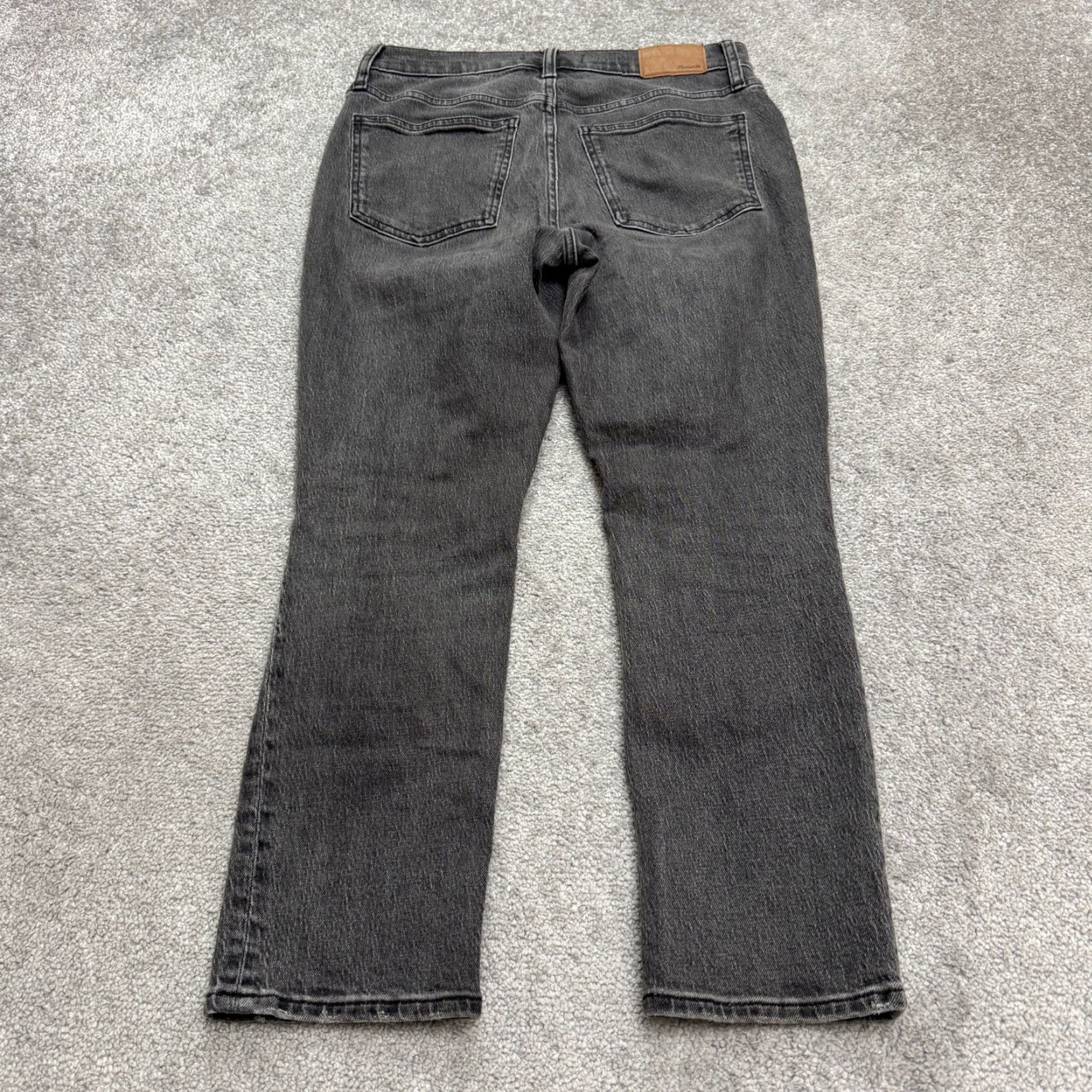 Madewell VINTAGE Madewell Women's Jeans Pants 27P Black Slim Fit Straight Denim Fall Winter Streetwear Size 27" / US 4 / IT 40 - 2 Thumbnail