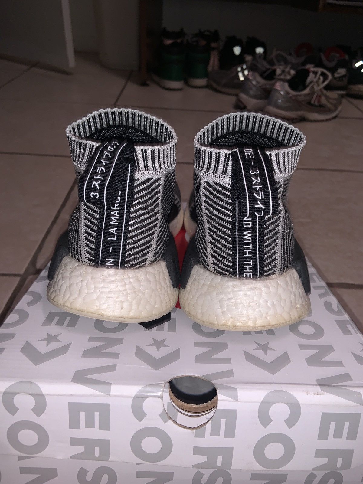 Adidas Men’s Adidas NMD CS1 Primeknit “Core Black” - Size 7 Size US 7 / EU 40 - 4 Thumbnail