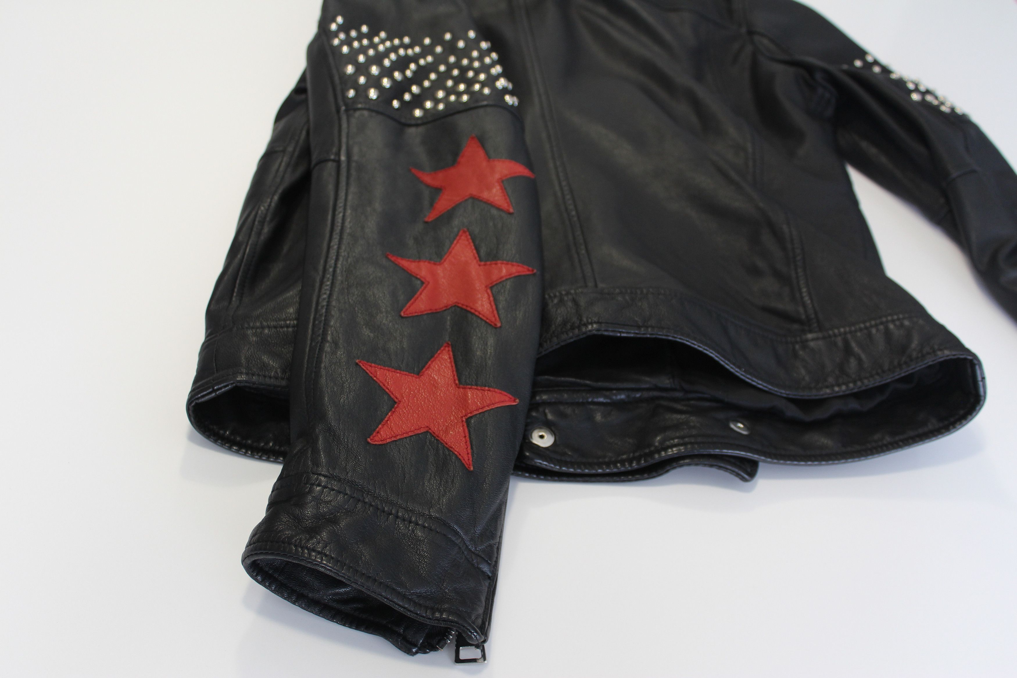 Just Cavalli Just Cavalli Leather Biker Jacket Size US M / EU 48-50 / 2 - 13 Thumbnail