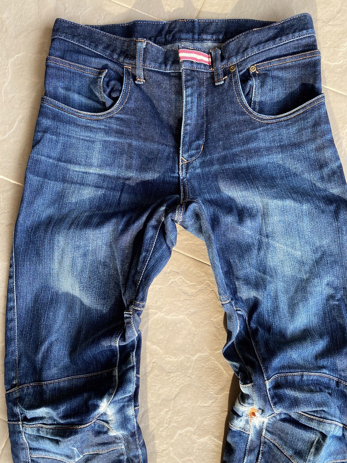 SHINICHIRO ARAKAWA Sinichiro Arakawa bikers jeans Size US 29 - 11 Thumbnail