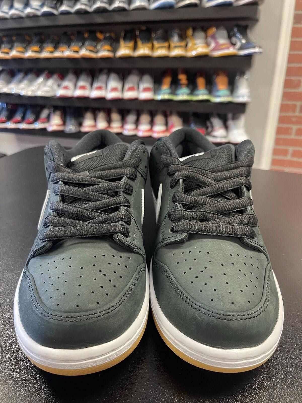 Nike Size 9 - Nike SB Dunk Low Pro Shoes Black Gum White Size US 9 / EU 42 - 2 Thumbnail