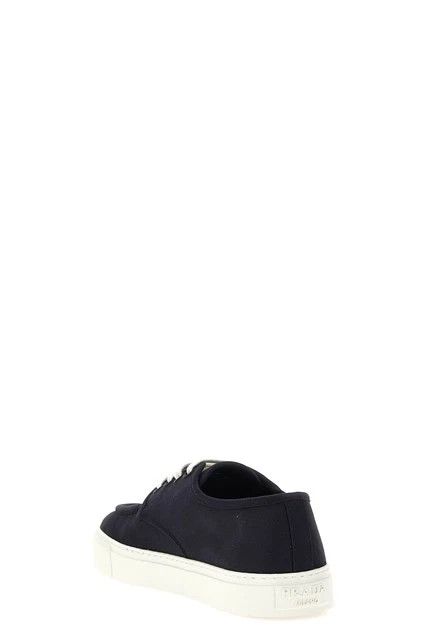 Prada PRADA Blue Cotton Sneakers New And Authentic Size US 12 / EU 45 - 5 Thumbnail