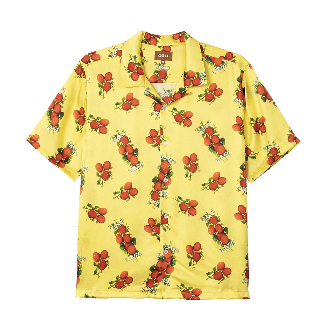 Golf Wang GOLF WANG - TOMATOES BUTTON UP (YELLOW) Size US M / EU 48-50 / 2 - 4 Thumbnail