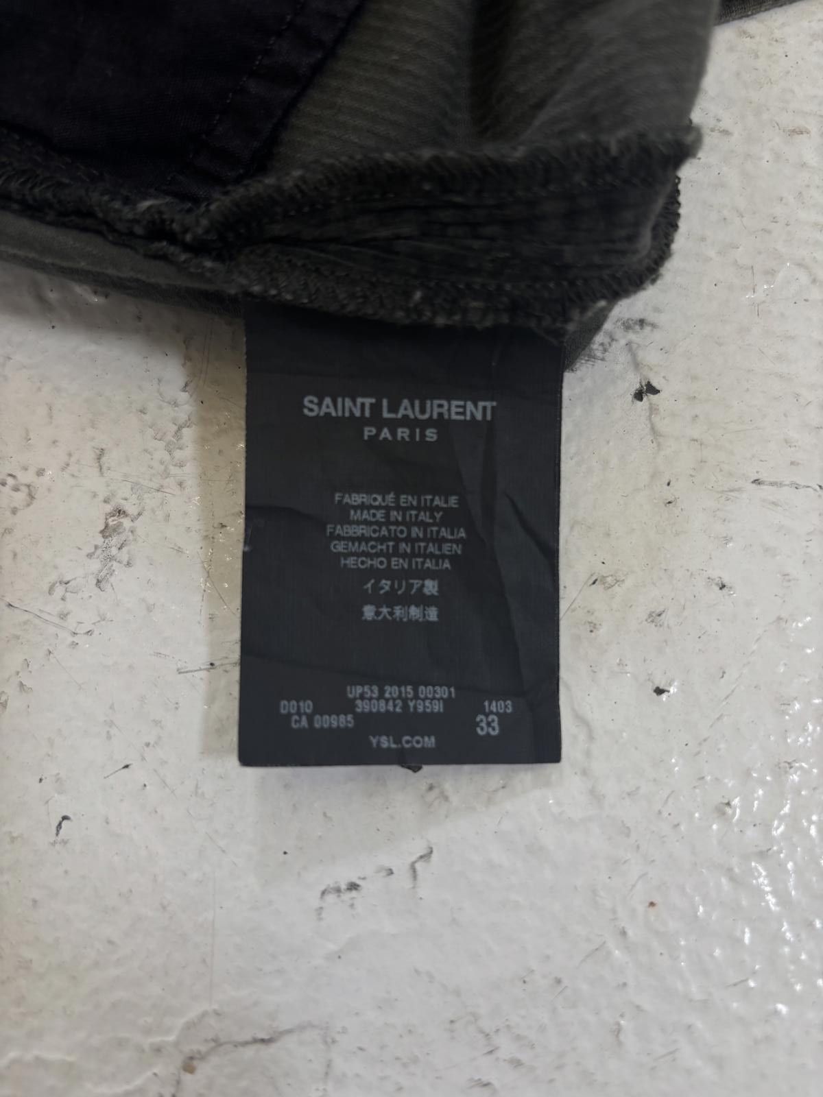 Saint Laurent Paris Saint Laurent Paris corduroy DO2 Size US 34 / EU 50 - 5 Thumbnail