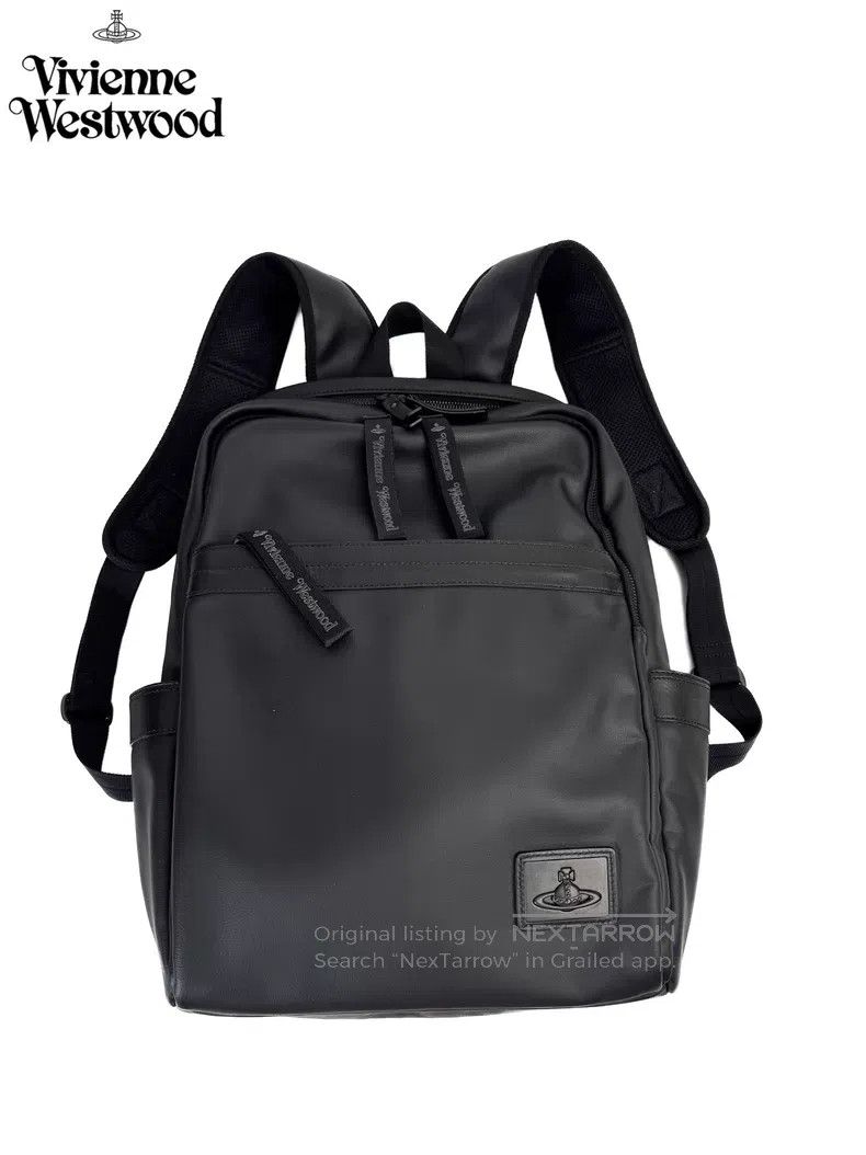Vivienne Westwood Vivienne Westwood size OS Real Leather Black Backpack/Vinta Size ONE SIZE - 1 Thumbnail