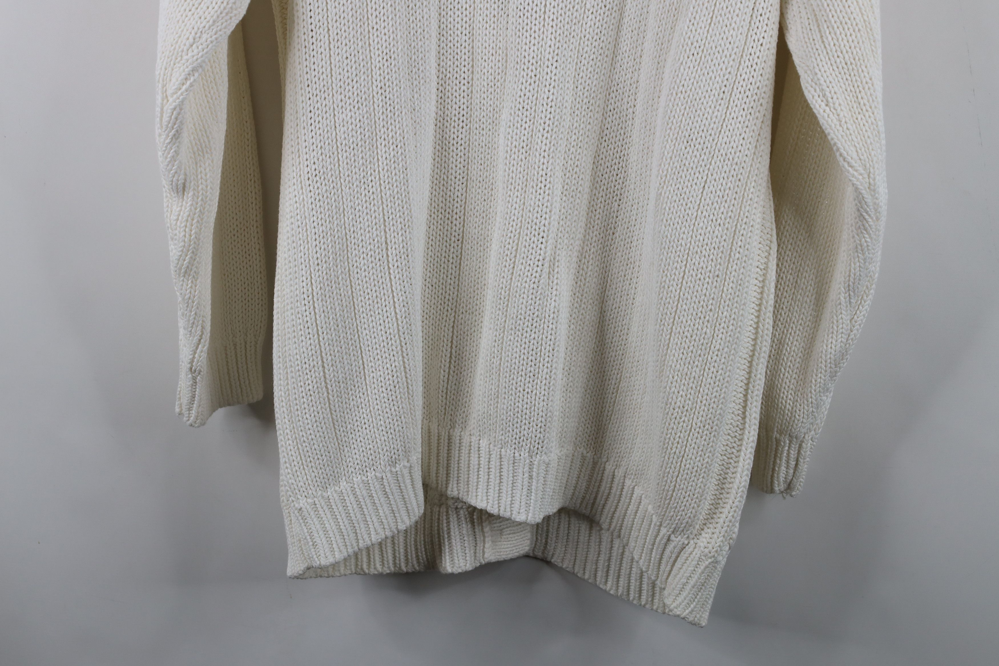 Vintage Vintage 90s Streetwear Fisherman Cable Knit Cardigan Sweater Size M / US 6-8 / IT 42-44 - 12 Thumbnail