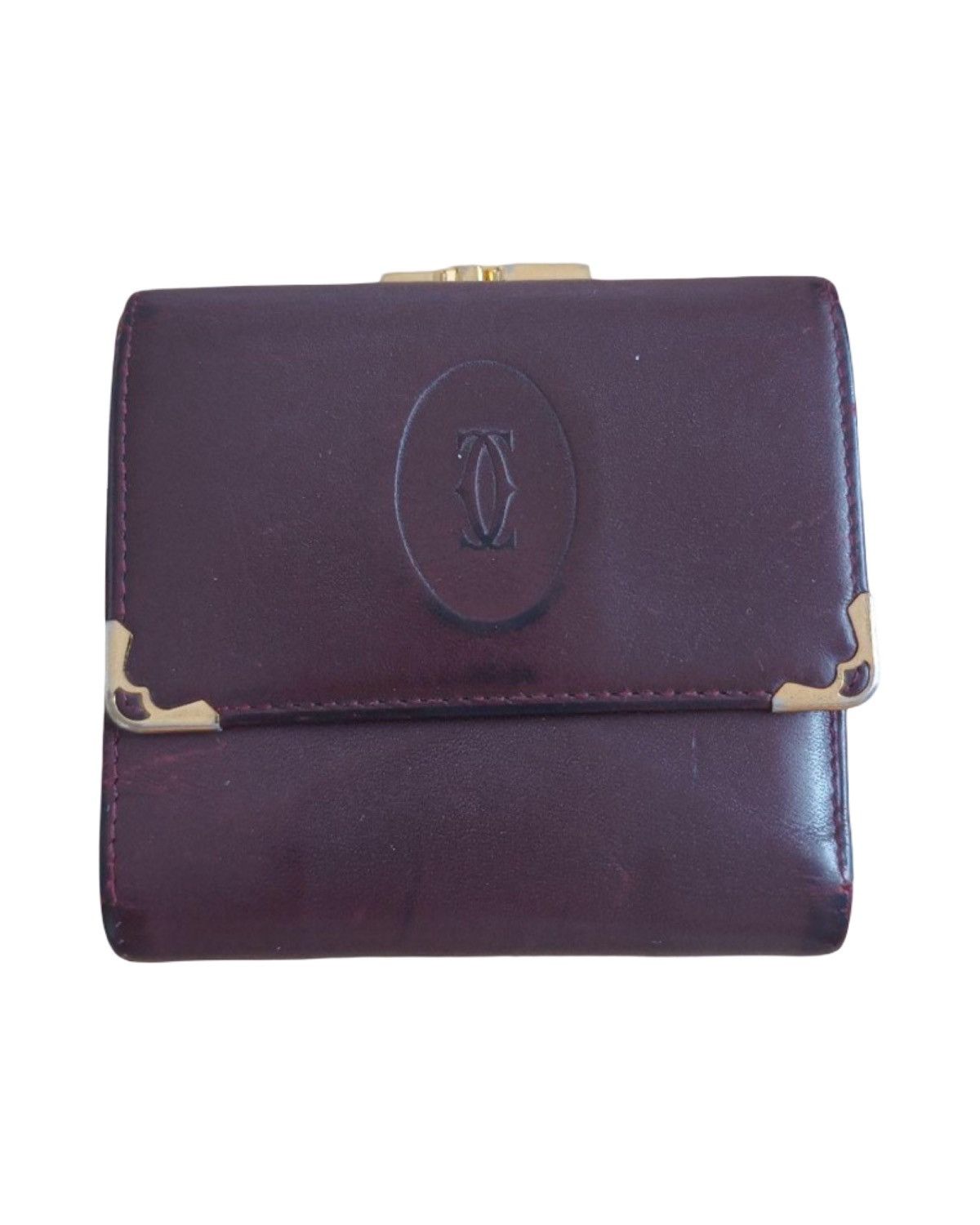 Cartier 🔥RARE🔥 Cartier Leather Wallet Size ONE SIZE - 1 Thumbnail
