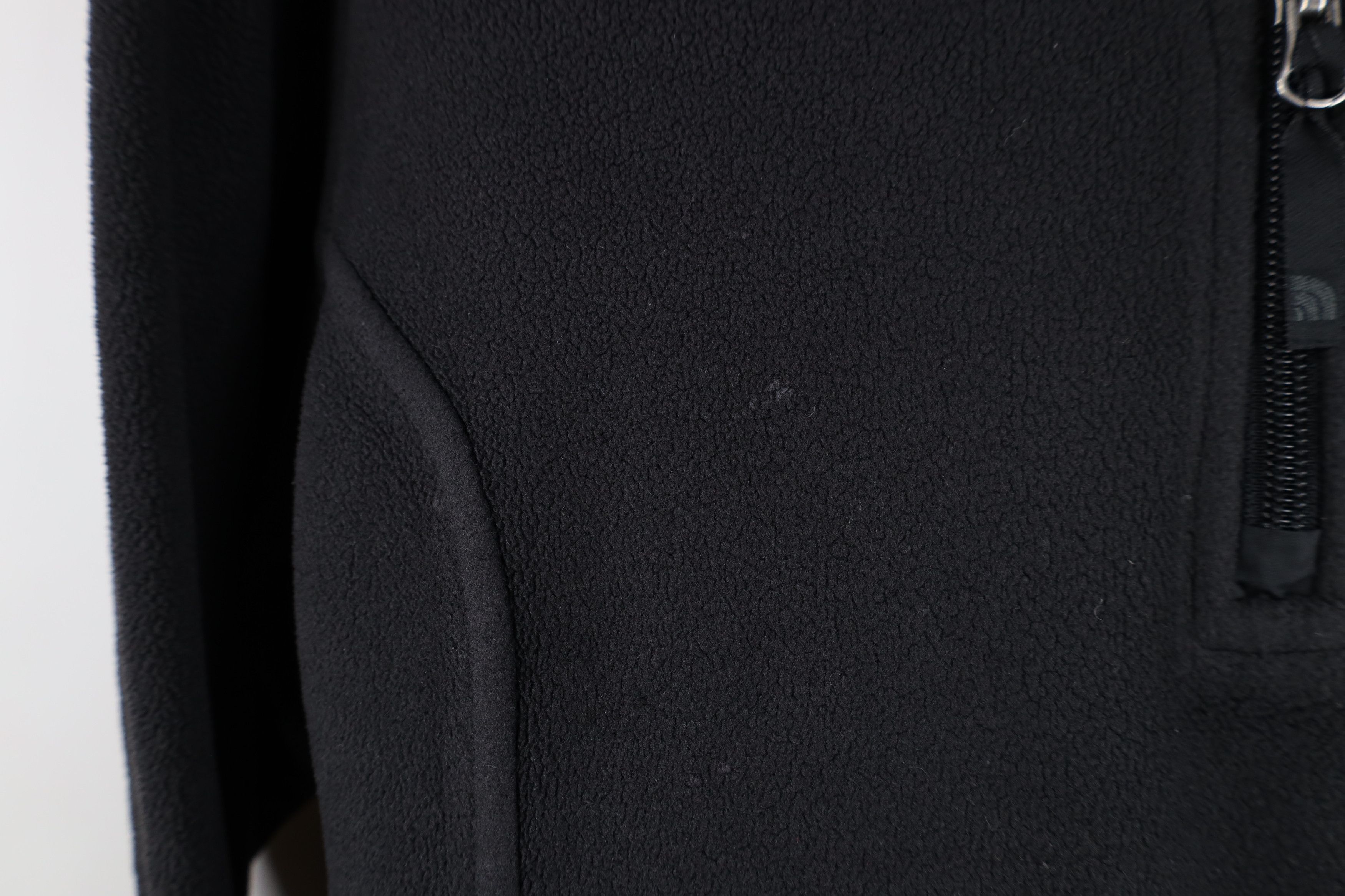 The North Face Vintage Y2K The North Face Half Zip Fleece Hoodie Black Size S / US 4 / IT 40 - 5 Thumbnail