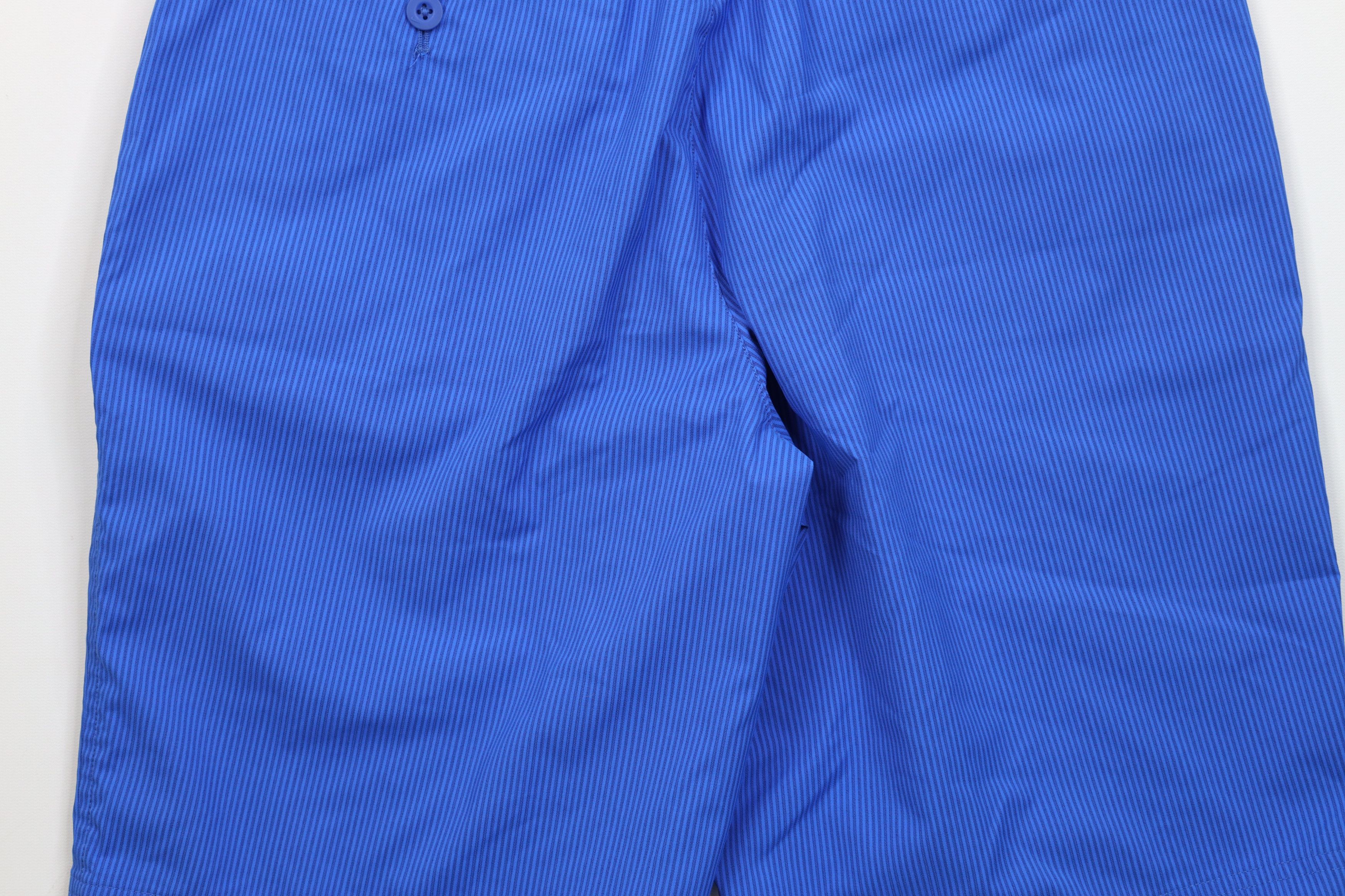 Nike × Vintage Nike Golf Flat Front Tech Golfing Chino Shorts Blue Size US 30 / EU 46 - 12 Thumbnail