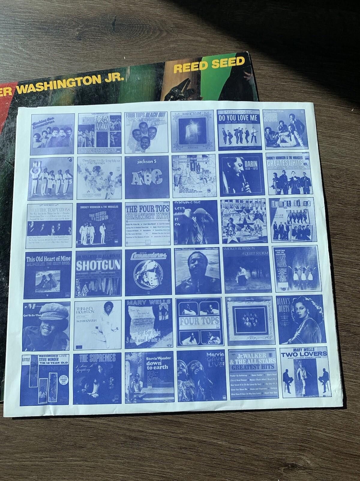 Designer "Reed Seed" by Grover Washington JR. Vinyl Record LP Motown Size ONE SIZE - 3 Thumbnail