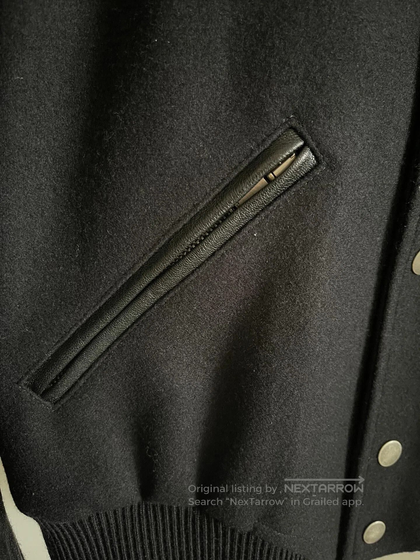 Saint Laurent Paris Saint Laurent Leather Sleeve HEAVEN Jacket. Size US S / EU 44-46 / 1 - 6 Thumbnail